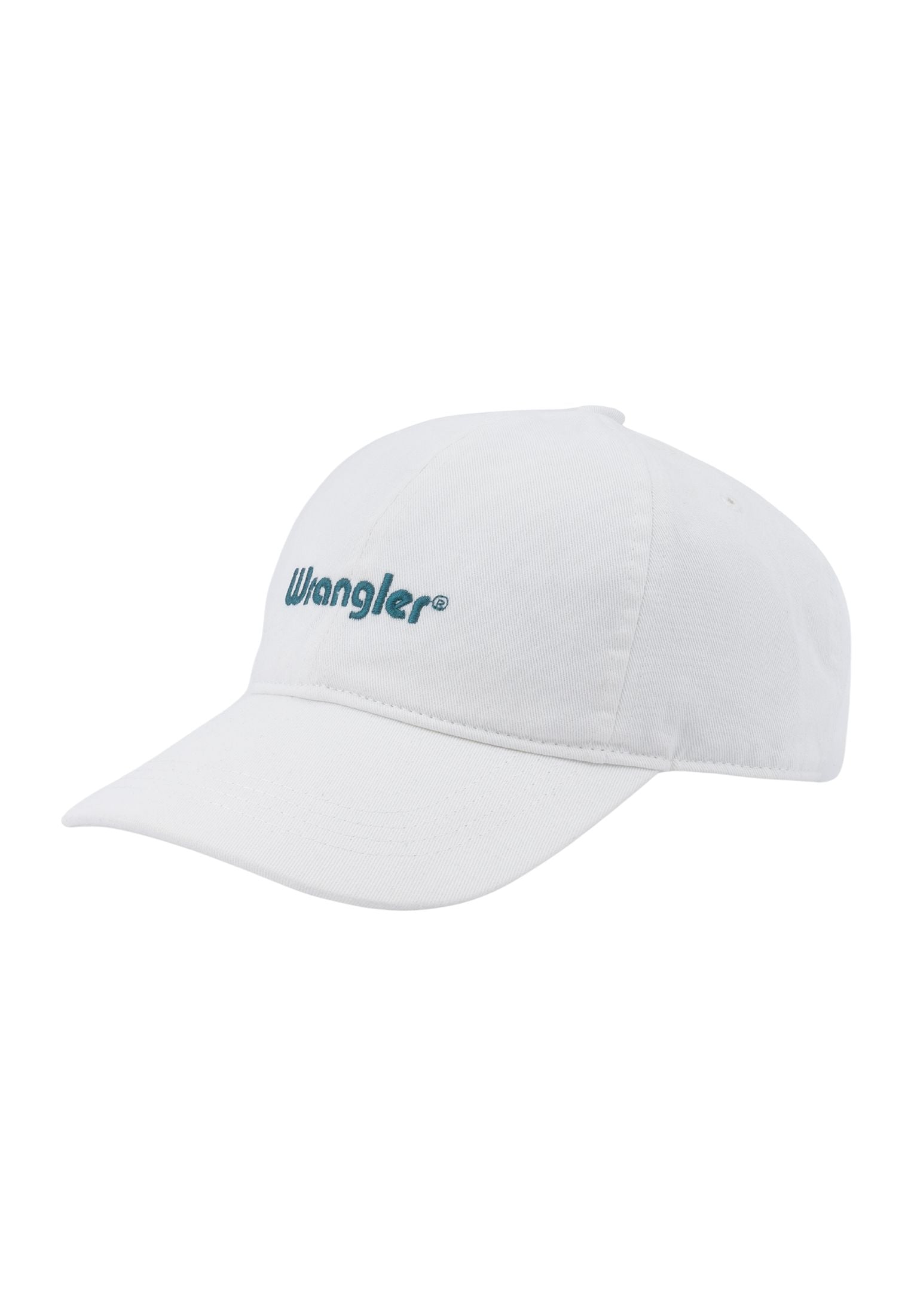 Cappello con logo lavato in bianco Wrangler   