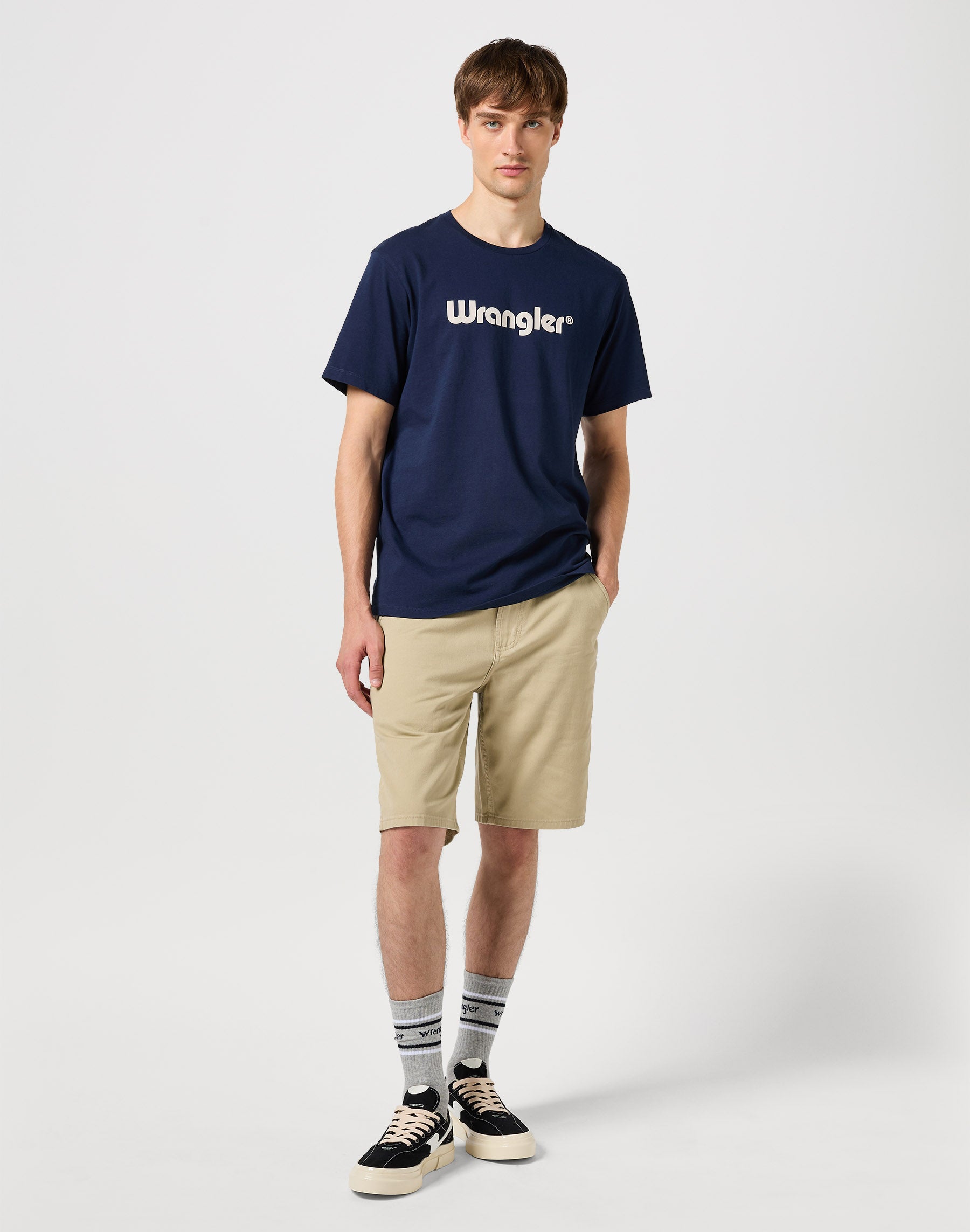 Pantaloncini Casey Chino in Saddle Shorts Wrangler   