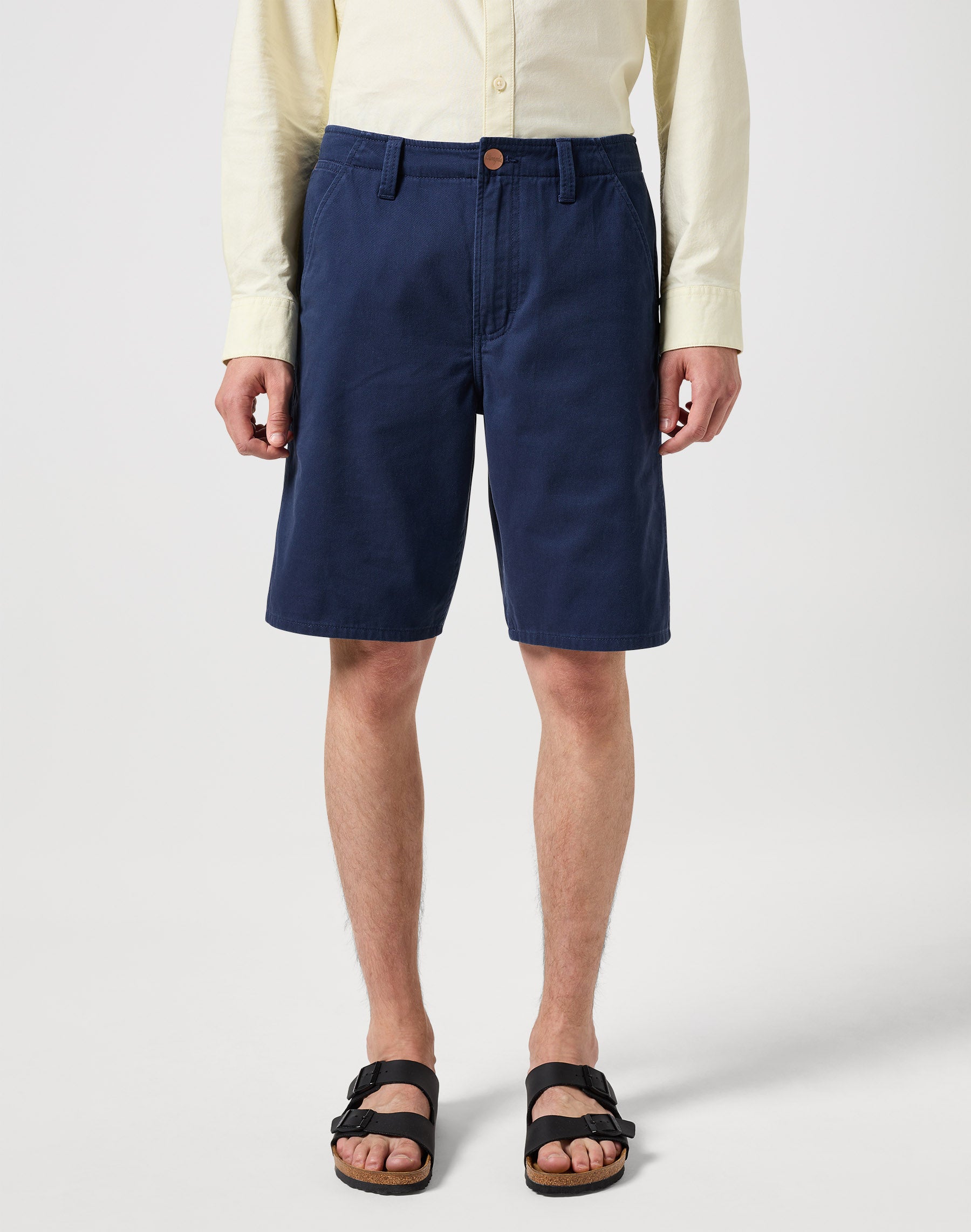 Pantaloncini Casey Chino in nero Iris Shorts Wrangler   