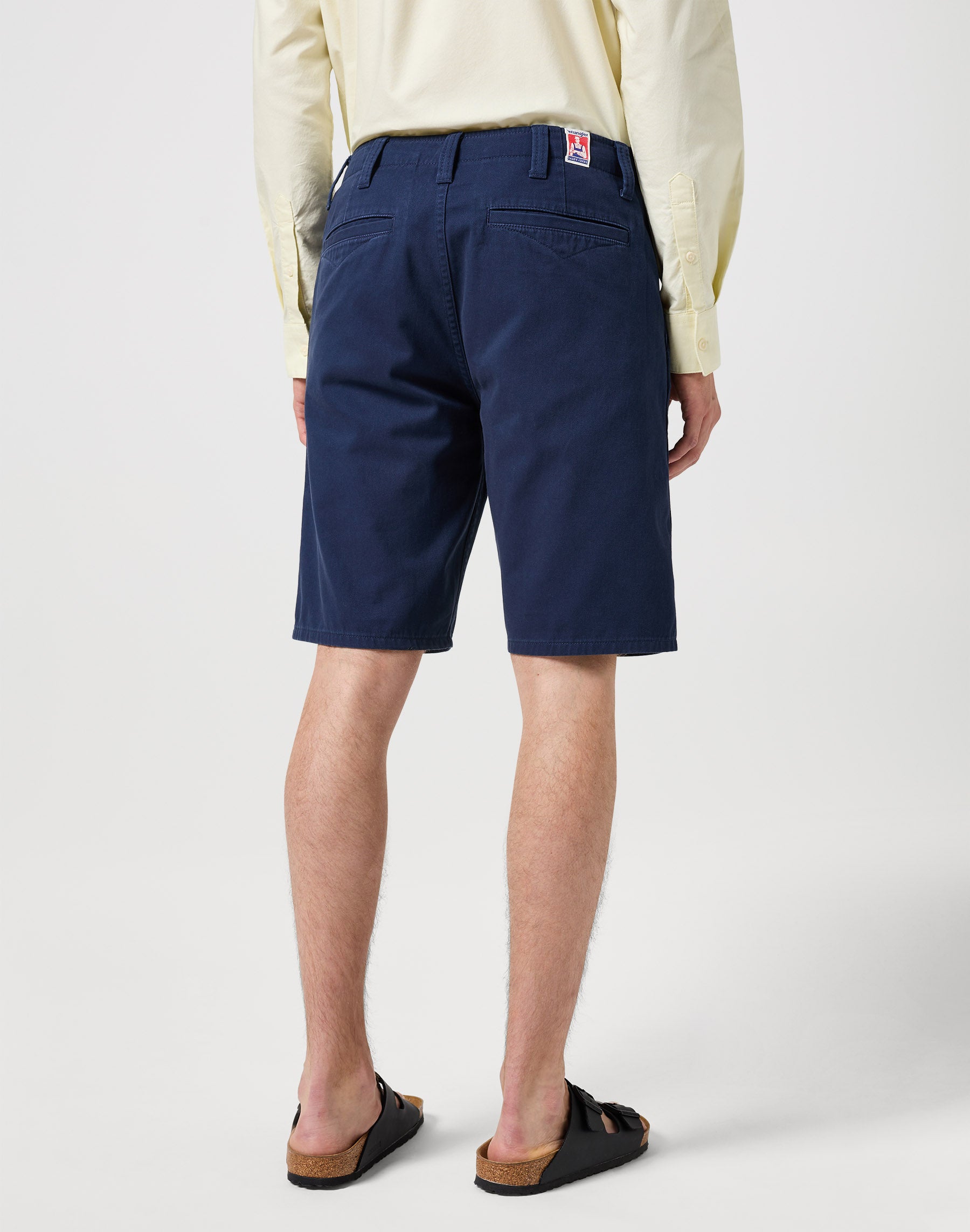 Pantaloncini Casey Chino in nero Iris Shorts Wrangler   