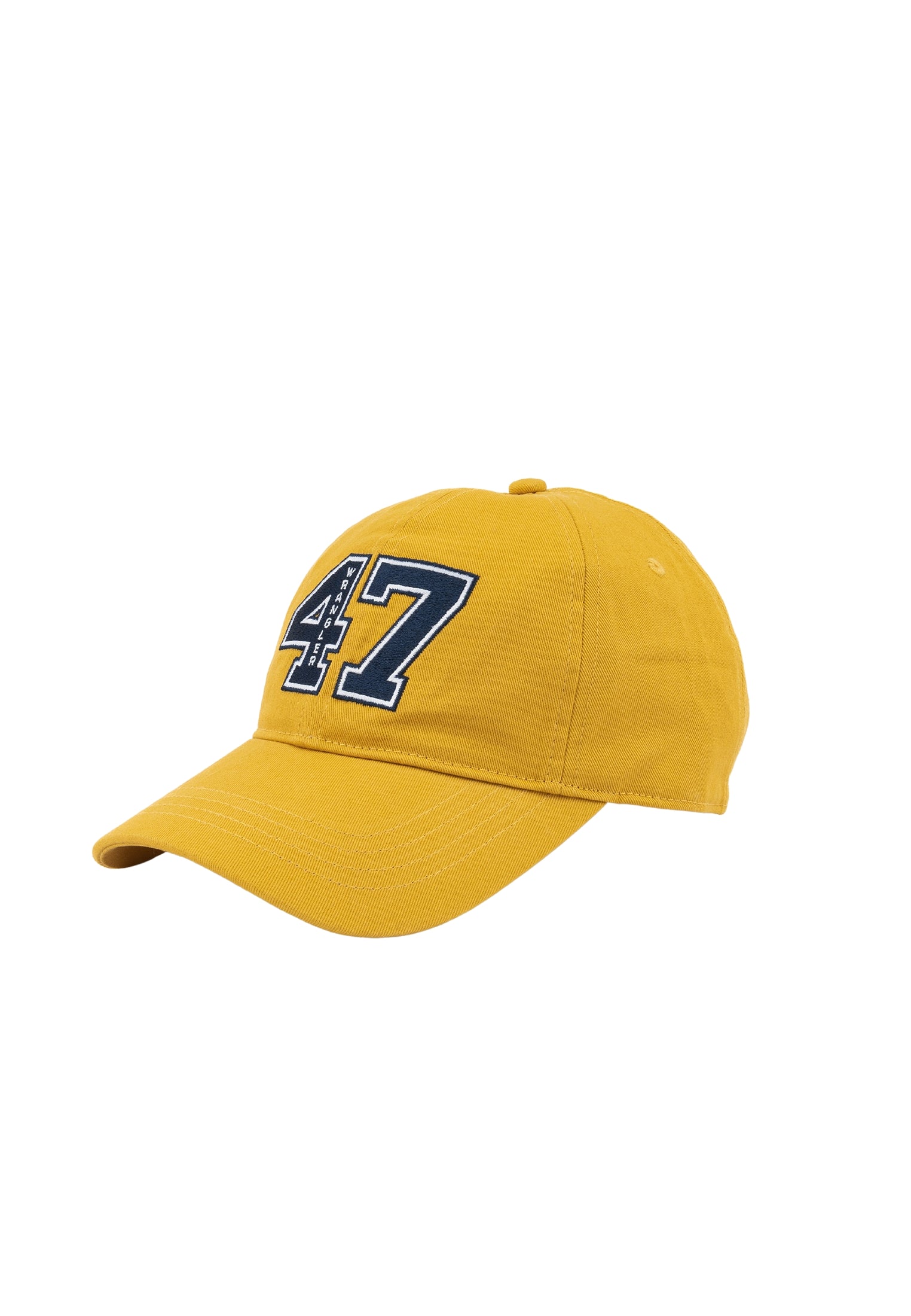 Cappello con logo in giallo Varsity Caps Wrangler   