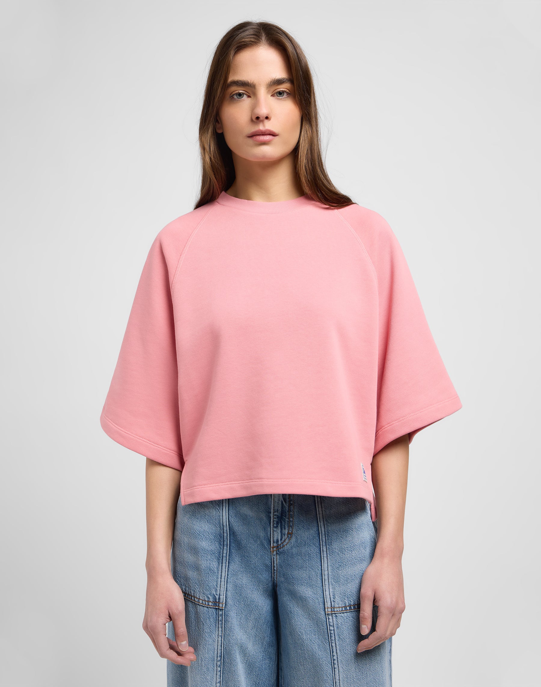 Felpe Raglan in Rosa Cassie Lee   