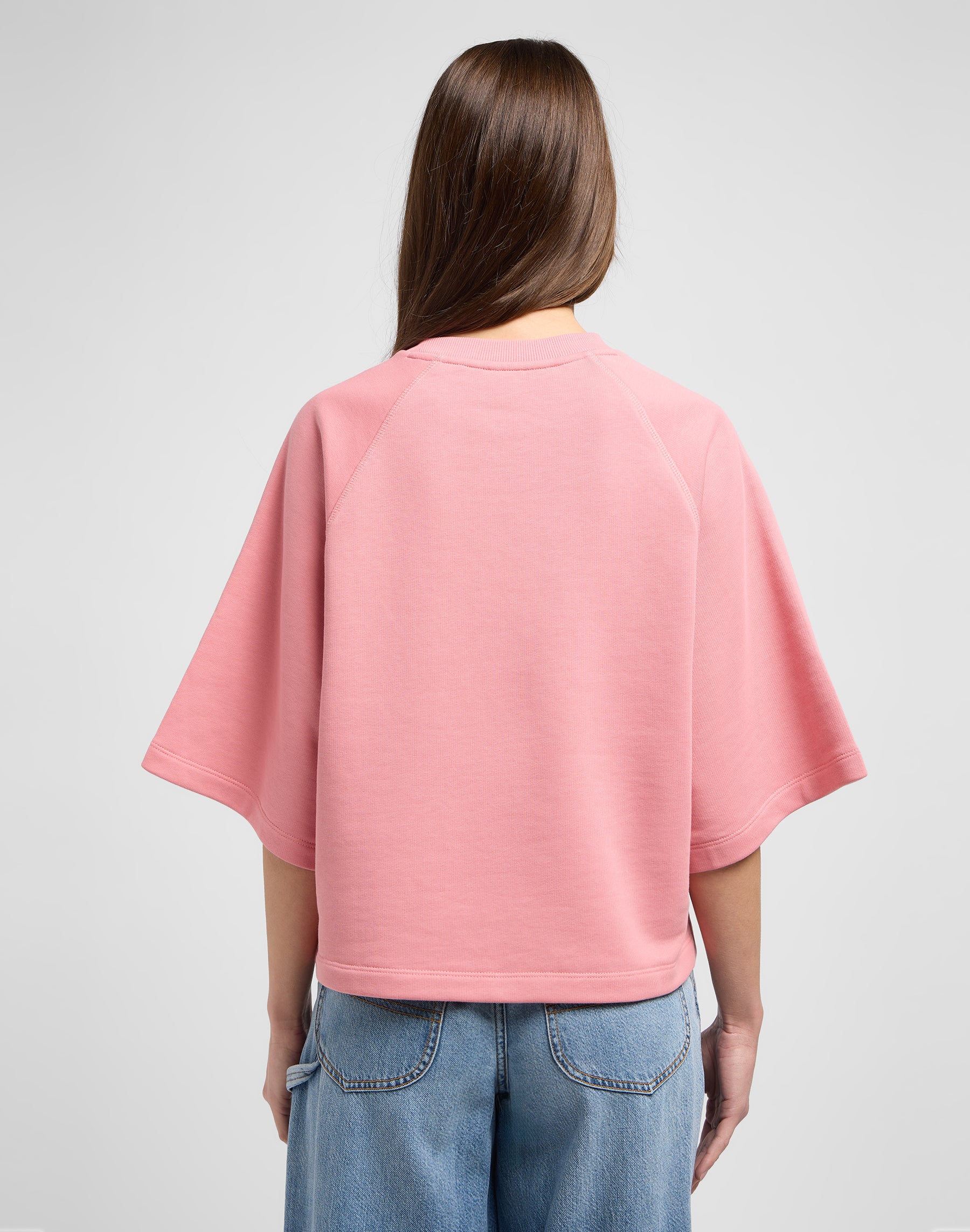 Felpe Raglan in Rosa Cassie Lee   