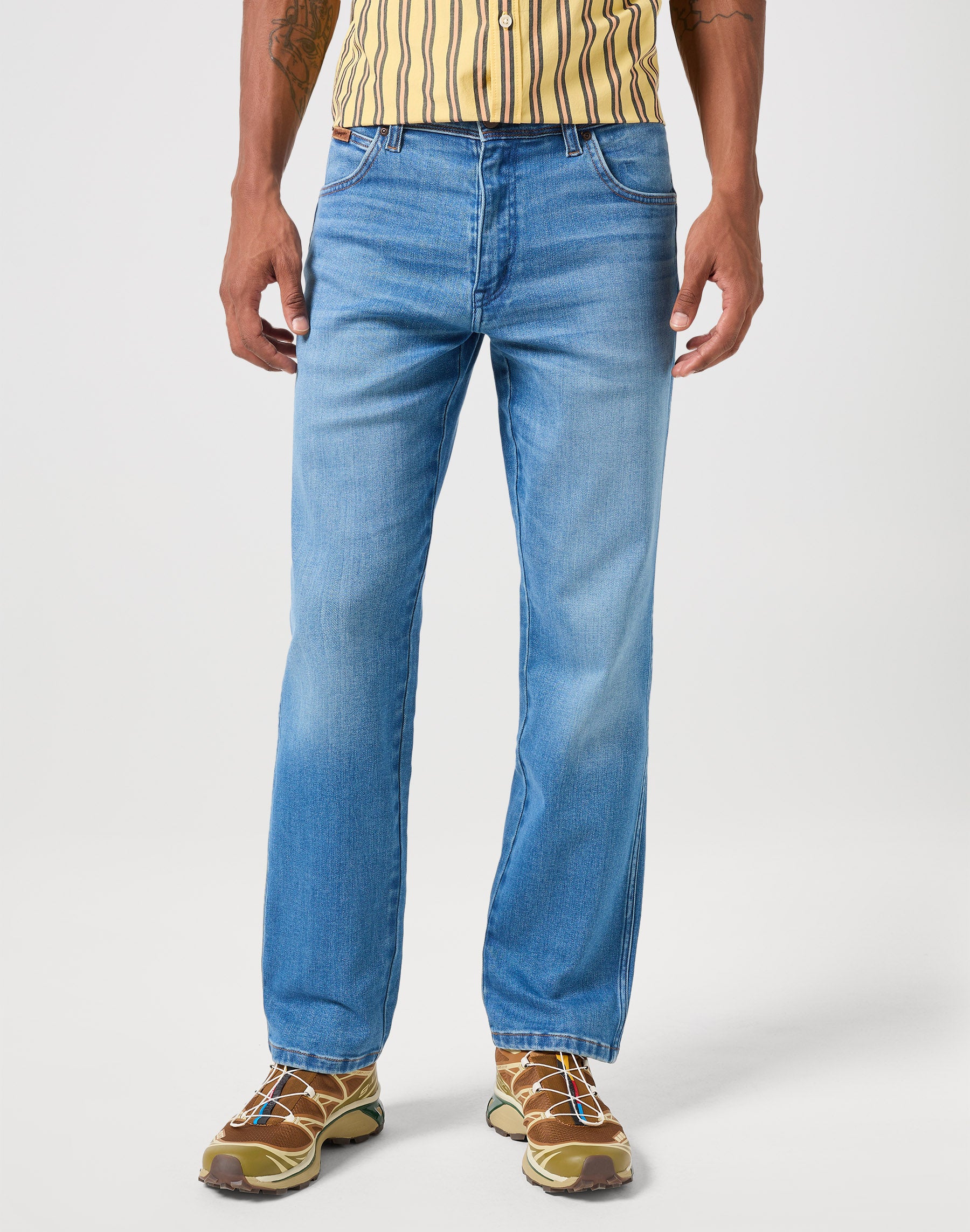 Texas High Stretch in Wagon Wheel Jeans Wrangler   