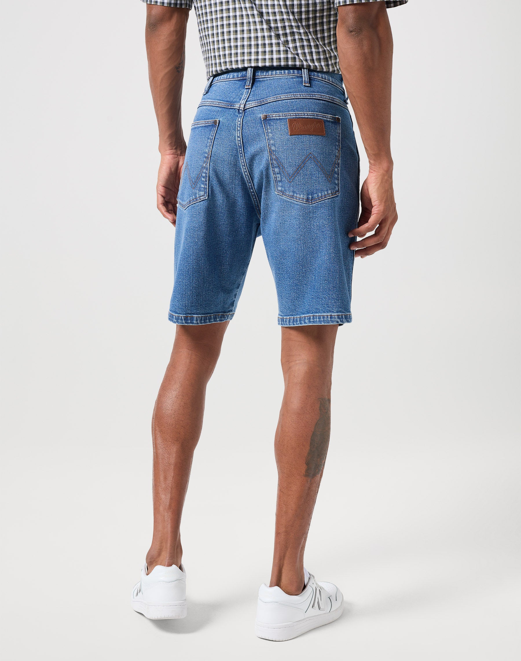 Pantaloncini Frontier Short in denim Guardian Wrangler   