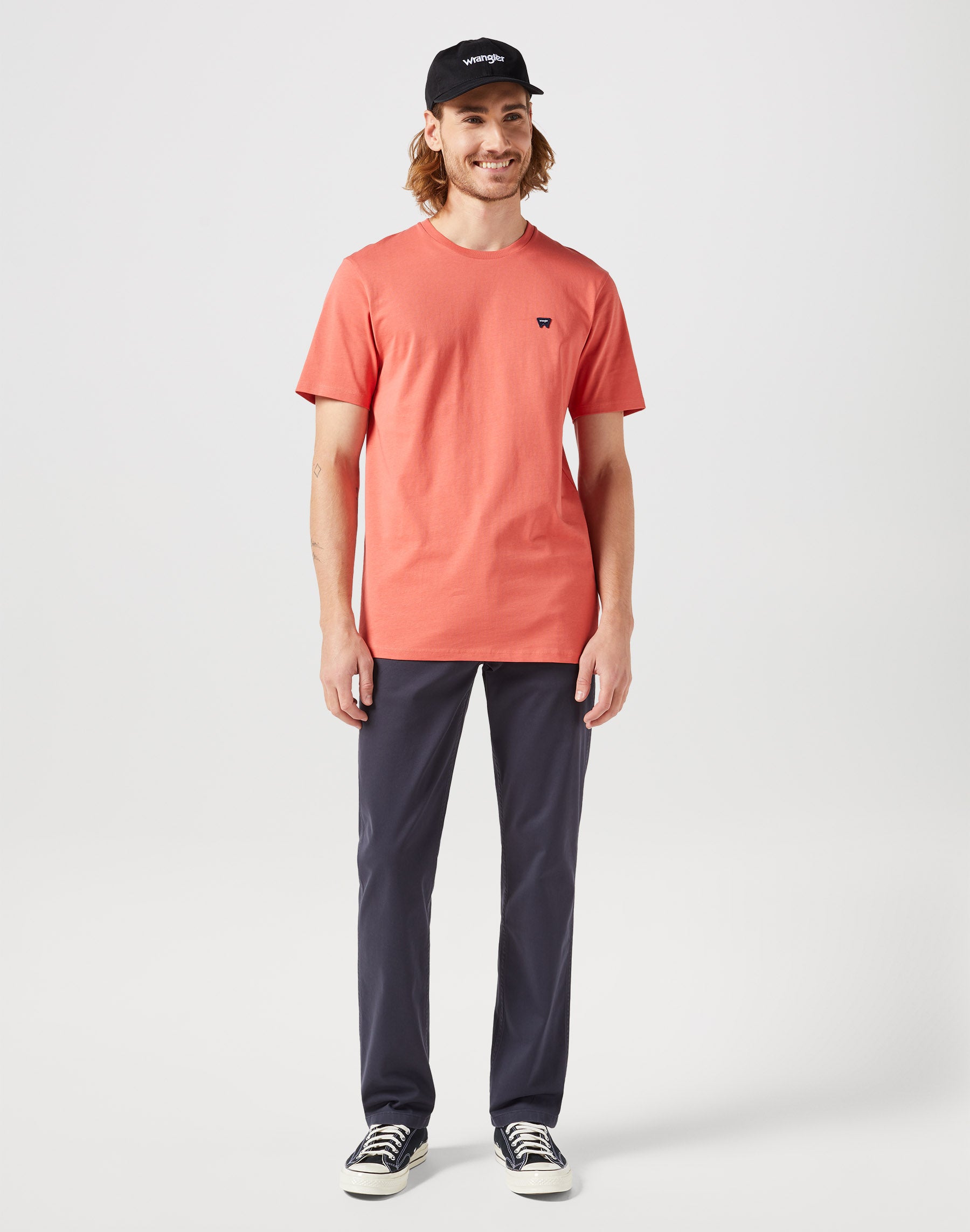 Greensboro in Pantaloni Navy Scuro Wrangler   