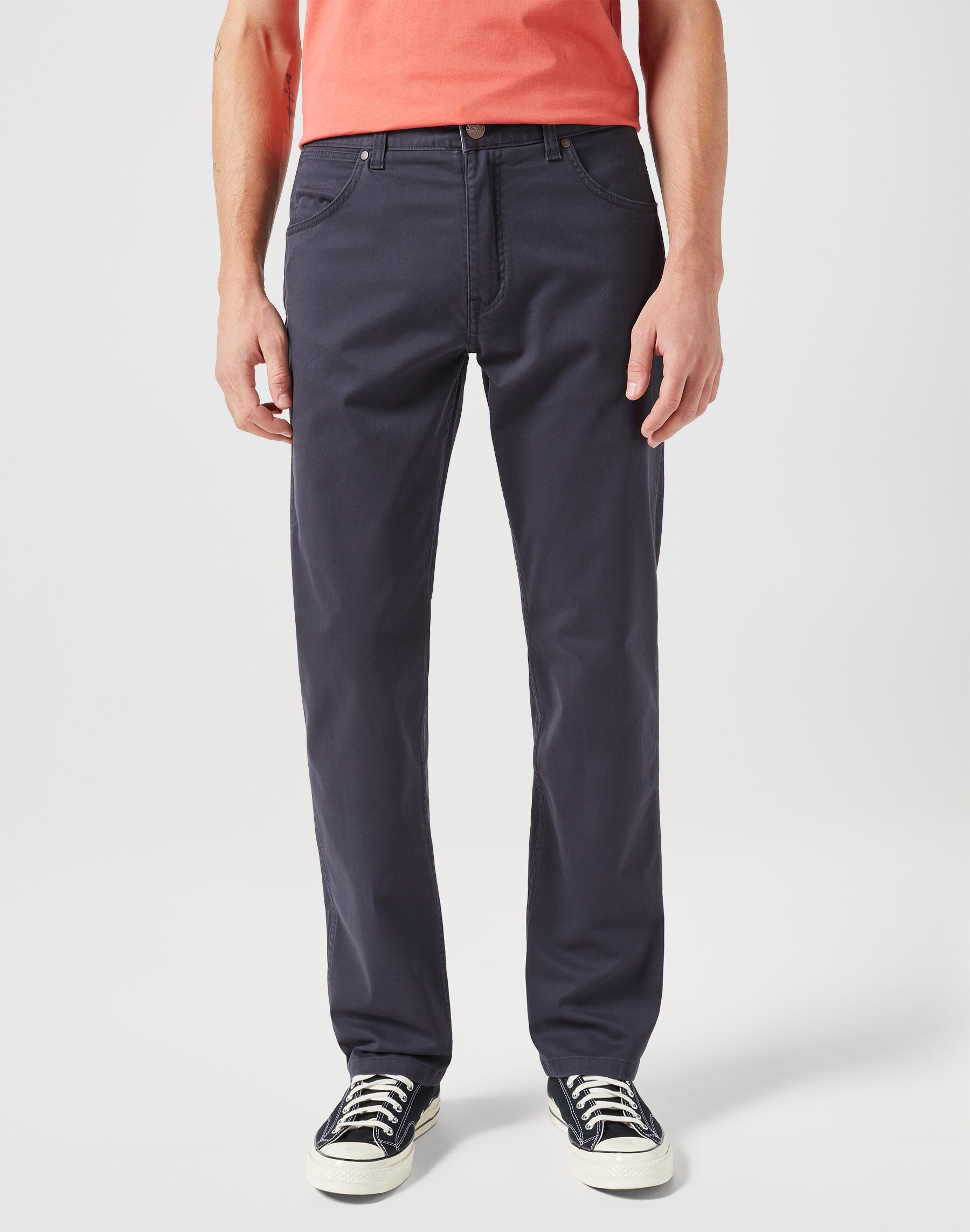 Greensboro in Pantaloni Navy Scuro Wrangler   