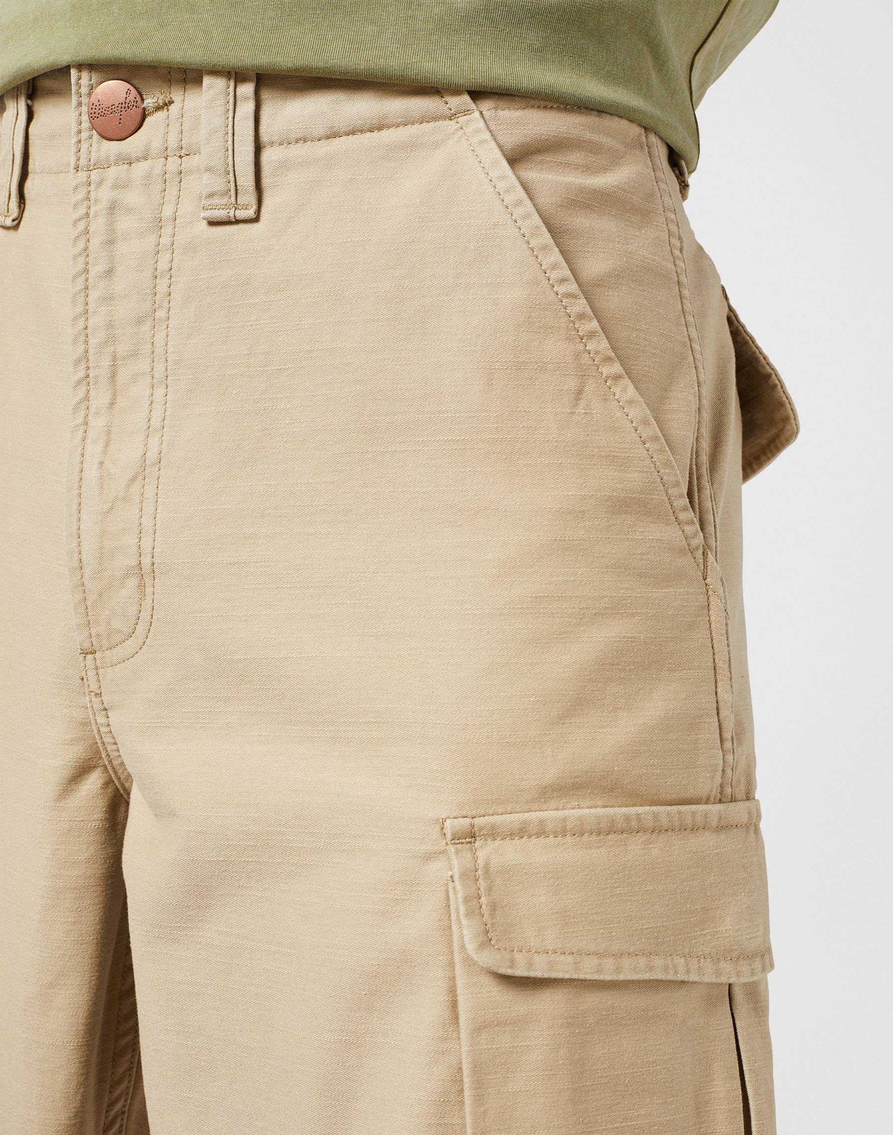 Pantaloni Casey Jones Cargo in Saddle Wrangler   