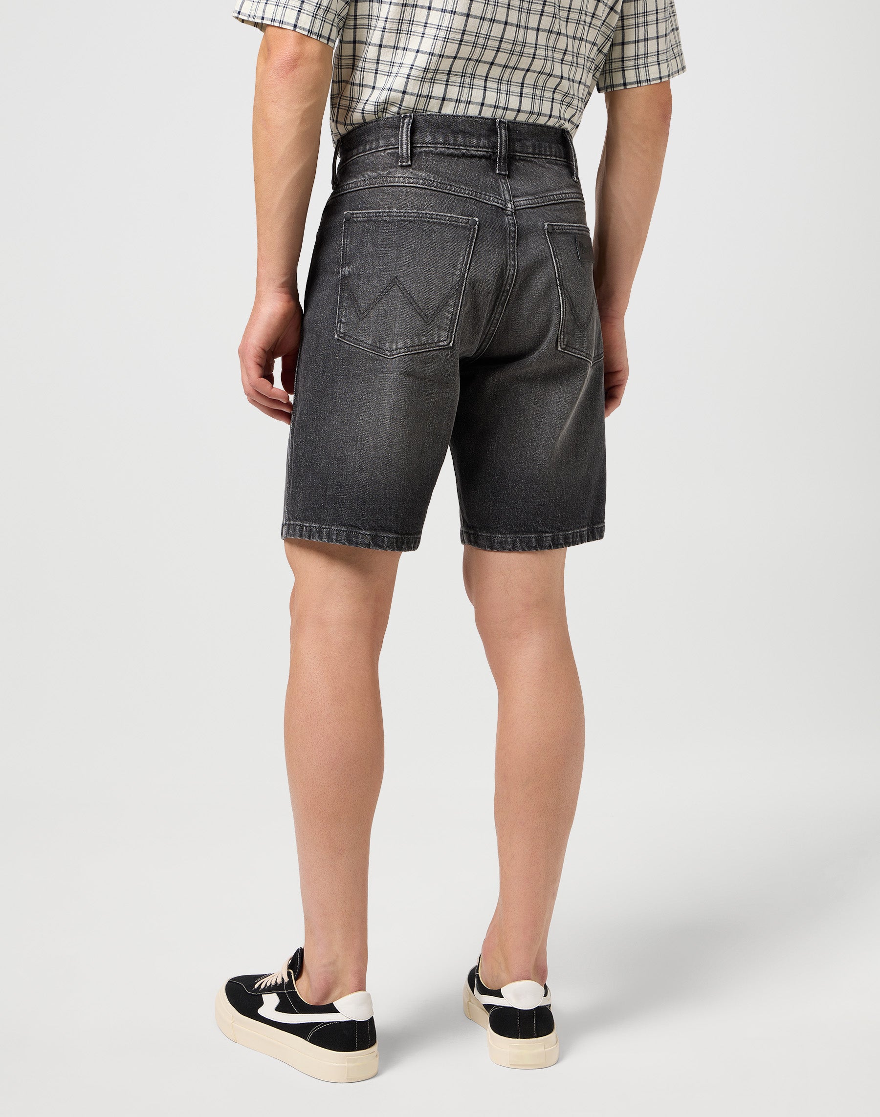 Pantaloncini corti Frontier in denim Marshall Wrangler   