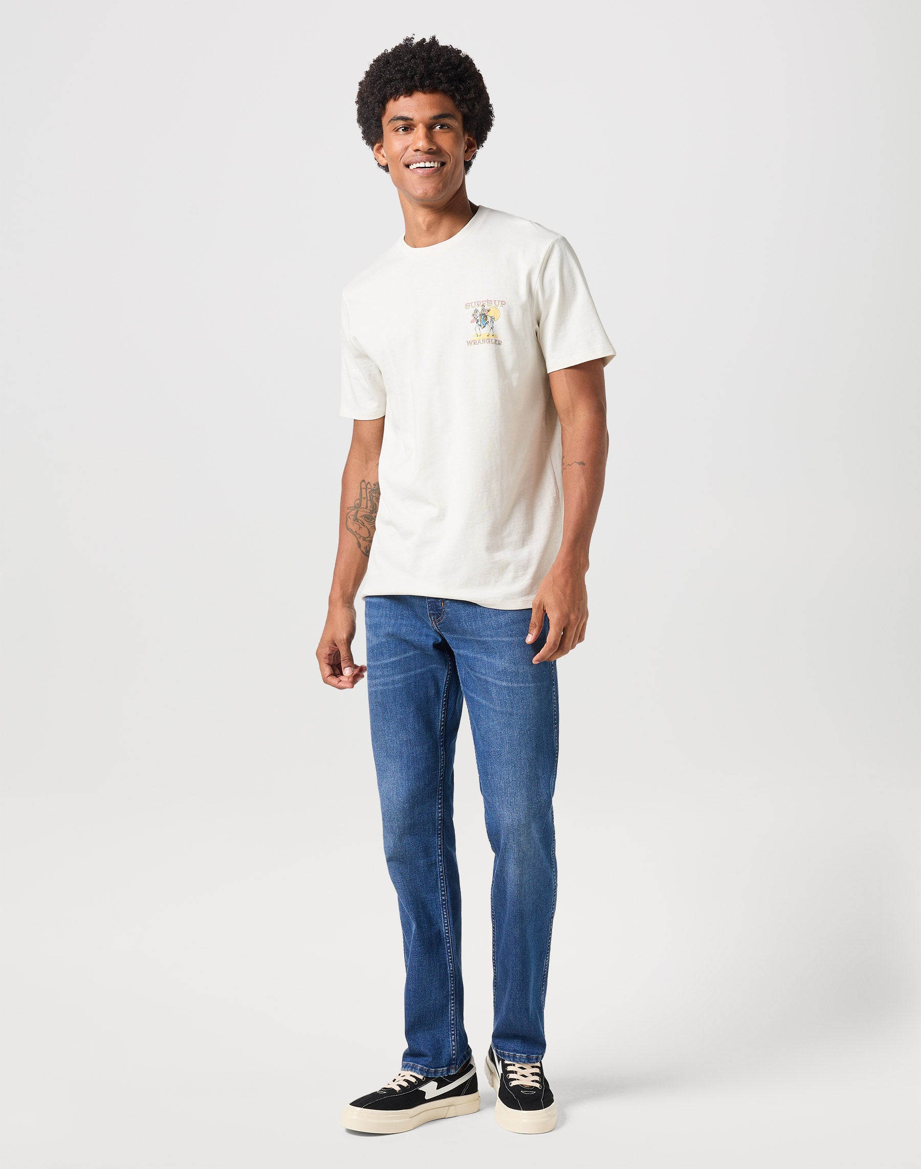 Greensboro Low Stretch in Dean Jeans Wrangler   