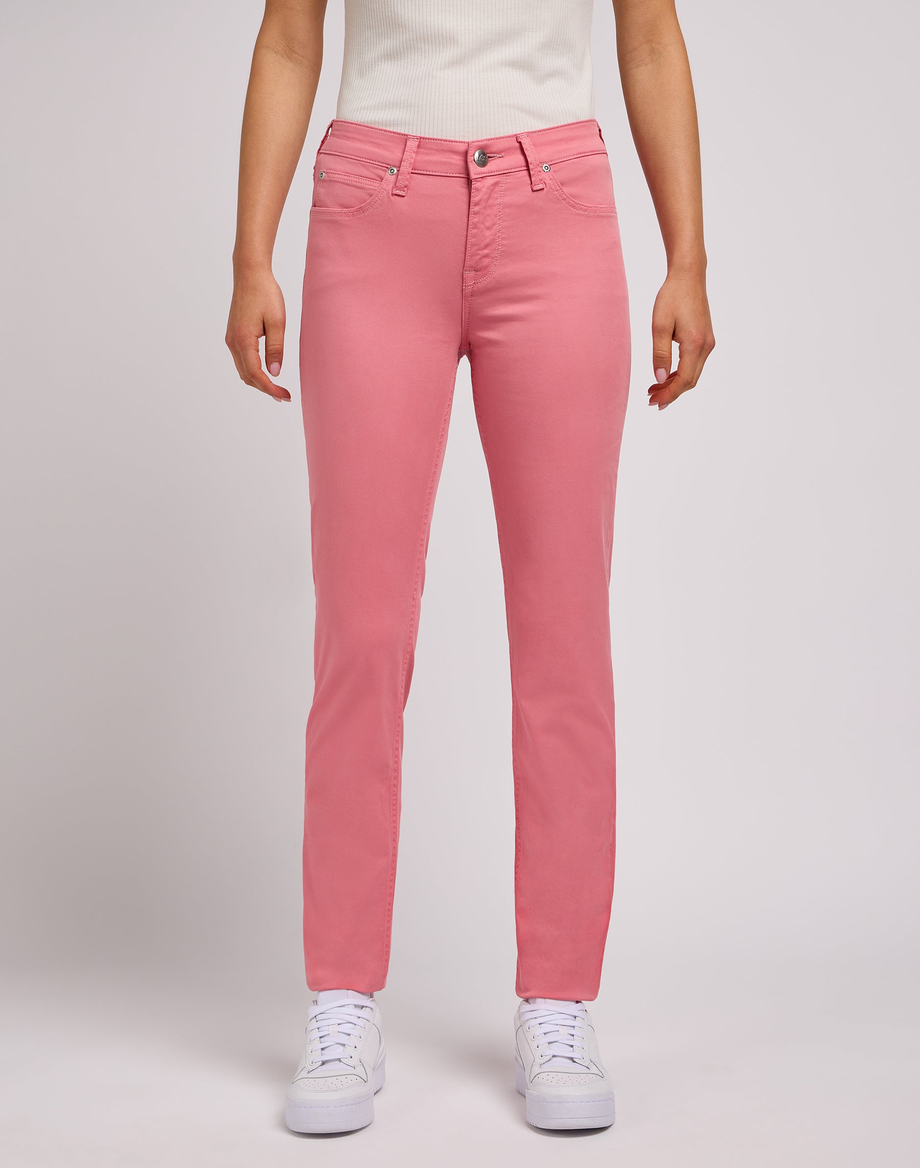 Marion Straight in pantaloni Cassie Pink Lee   