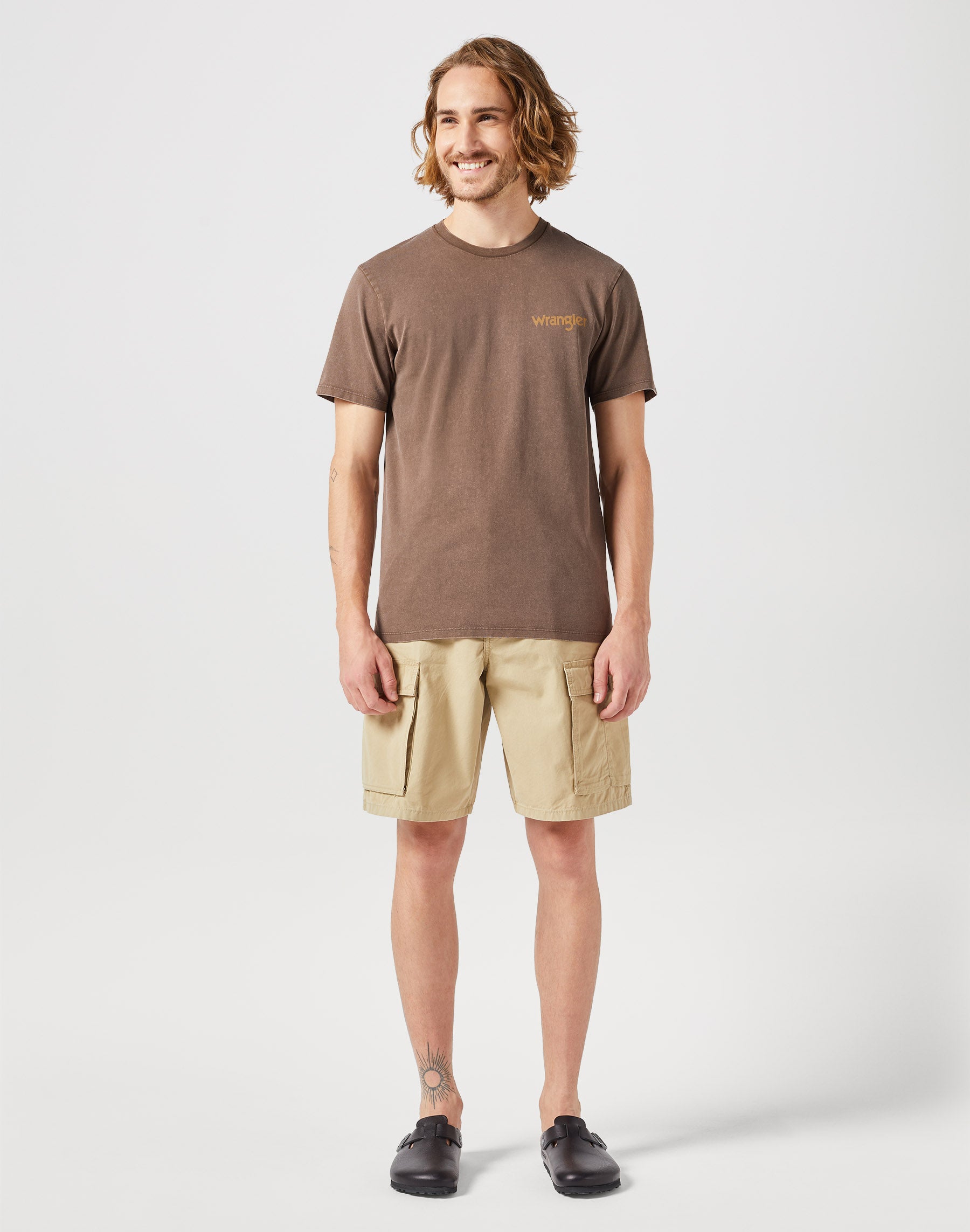 Pantaloncini Casey Utility in Saddle Wrangler   