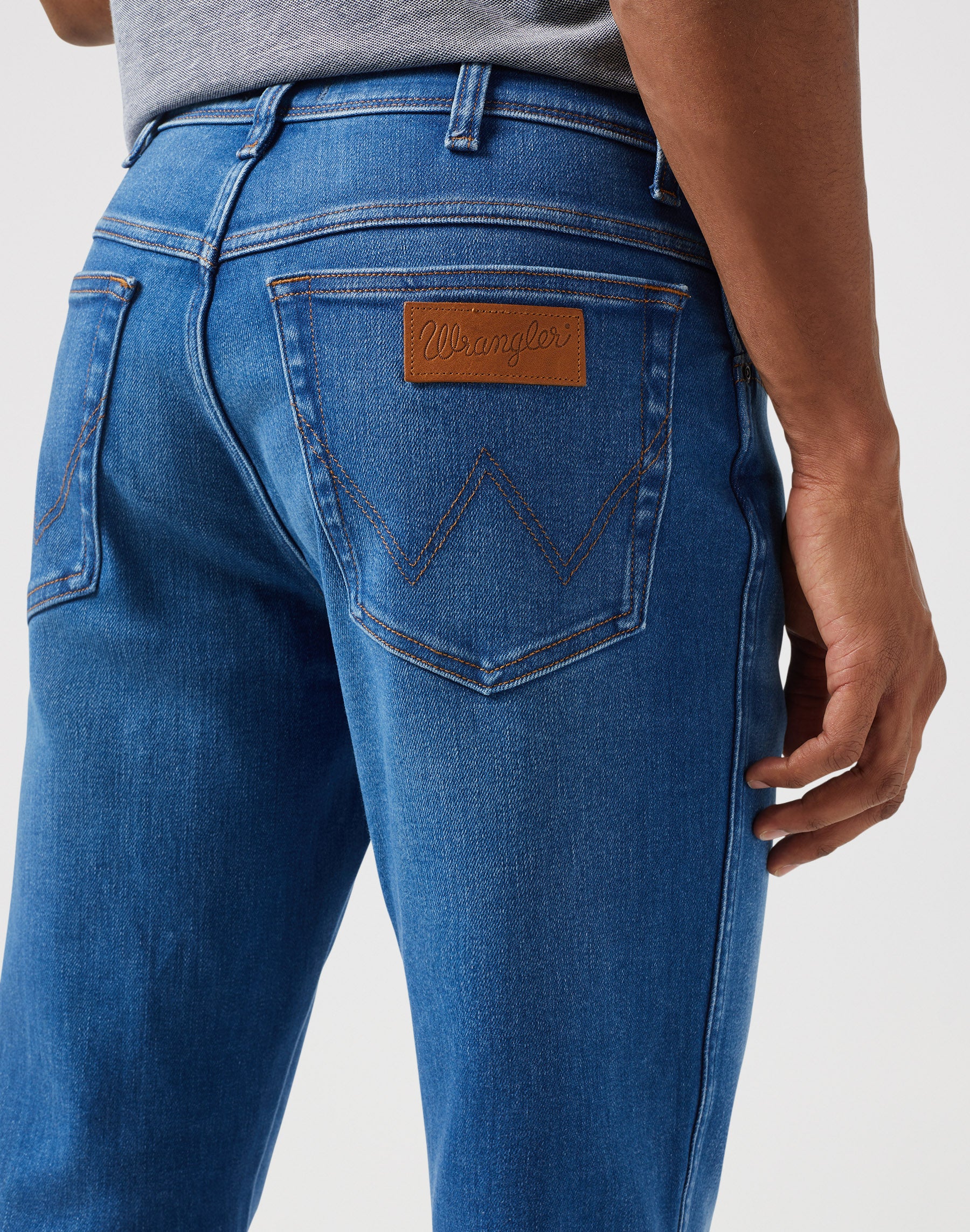 Texas High Stretch in Jeans rustici Wrangler   