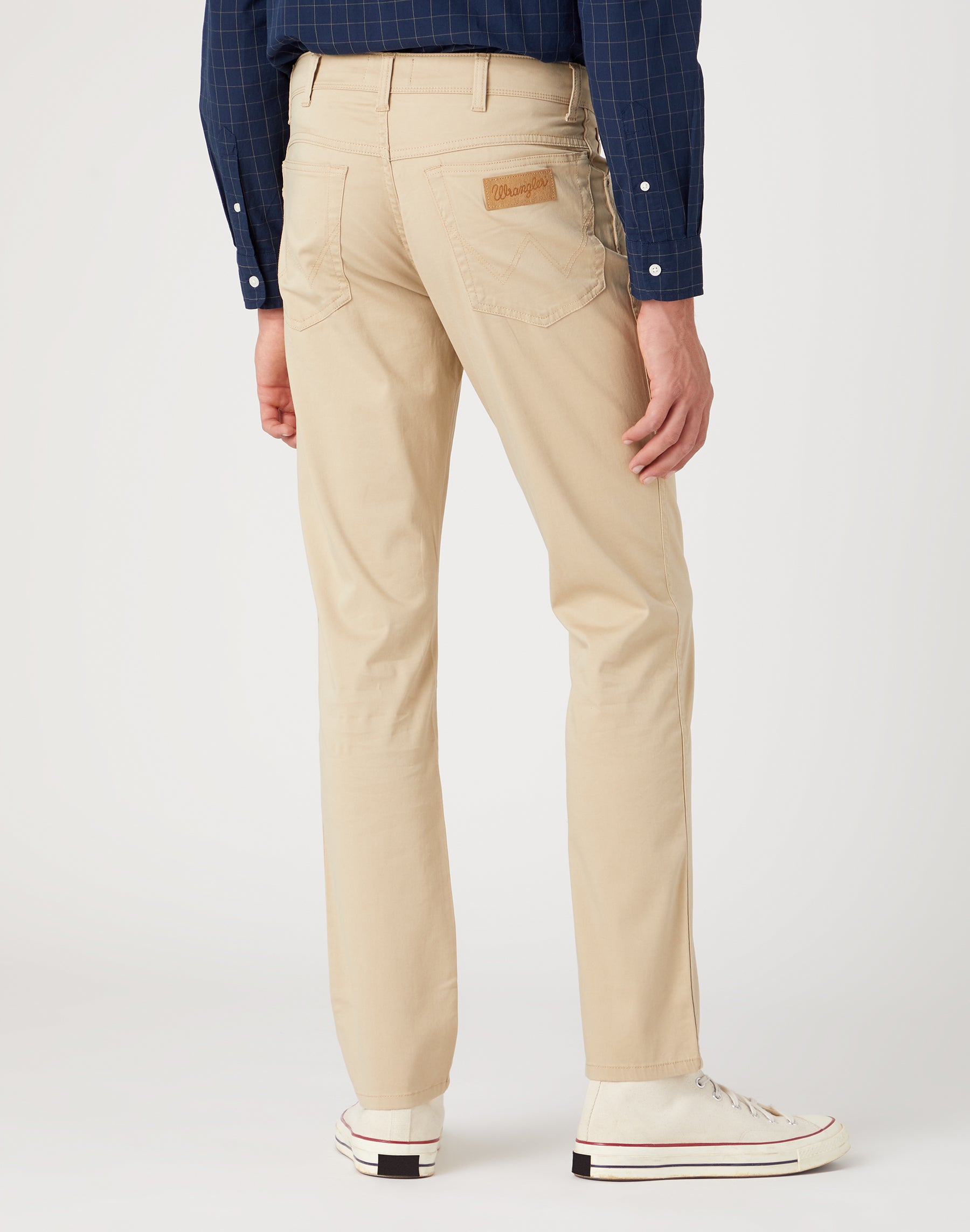 Pantaloni Texas Low Stretch in Plaza Taupe Wrangler   