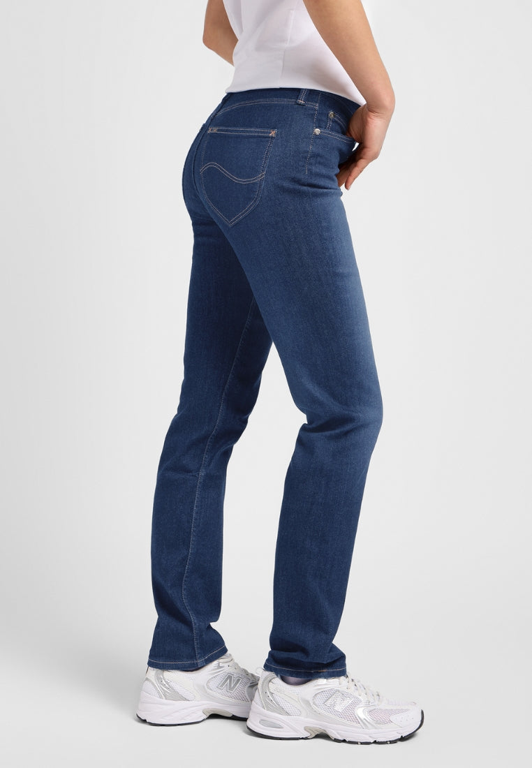Jeans Marion Straight in Rain Falls Lee