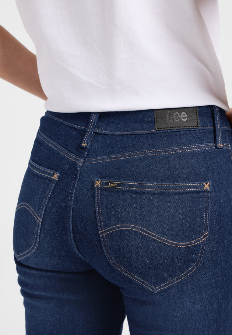 Jeans Marion Straight in Rain Falls Lee