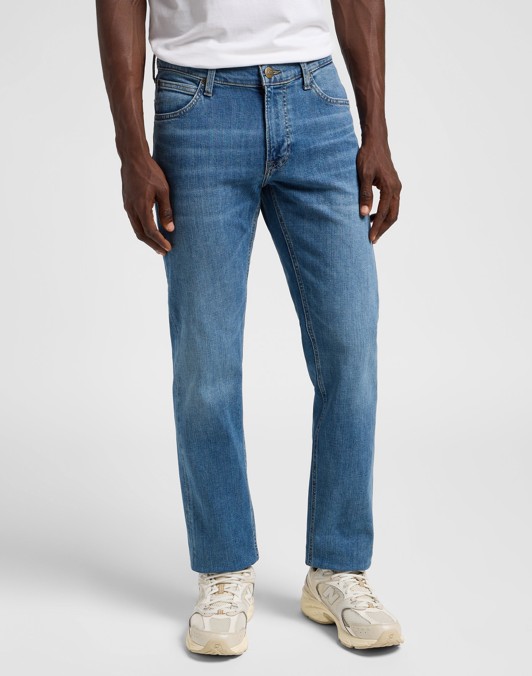 Daren Zip Fly in Jeans Highland Lee   