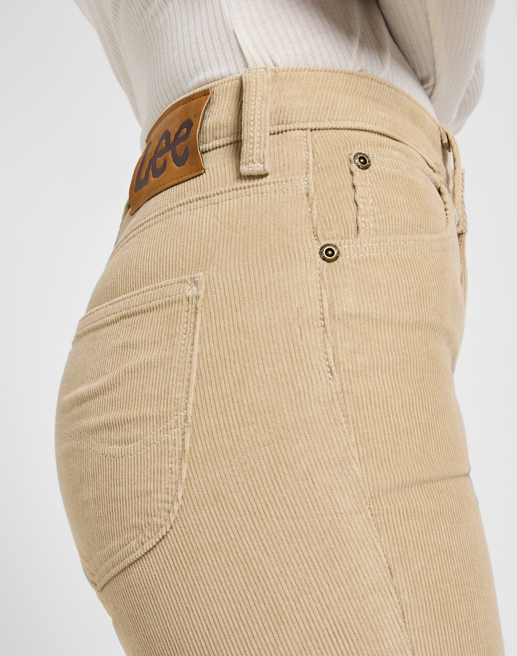 Stivale Breese in pantaloni beige Pioneer Lee   