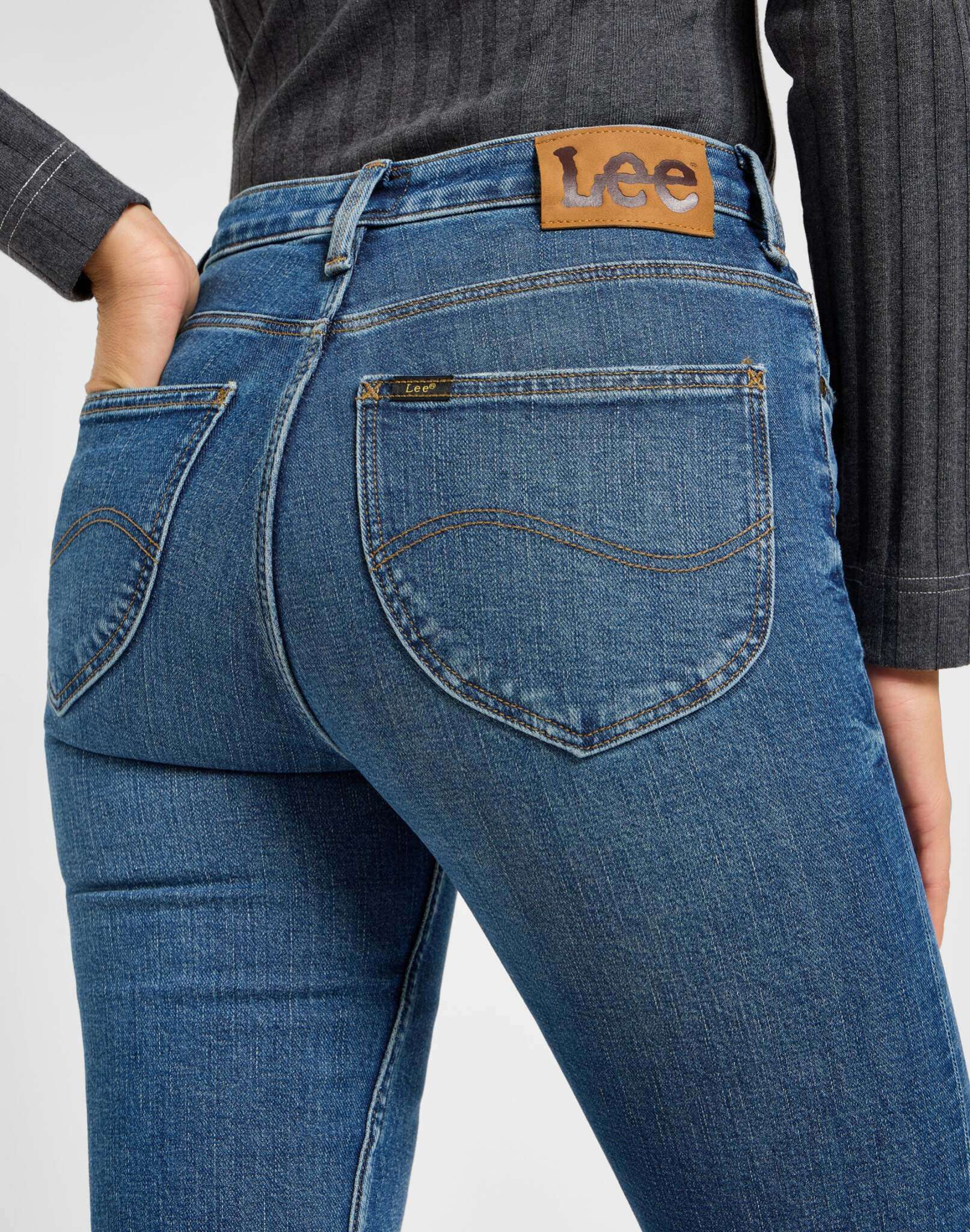 Stivale Breese in Jeans Blu Valiant Lee