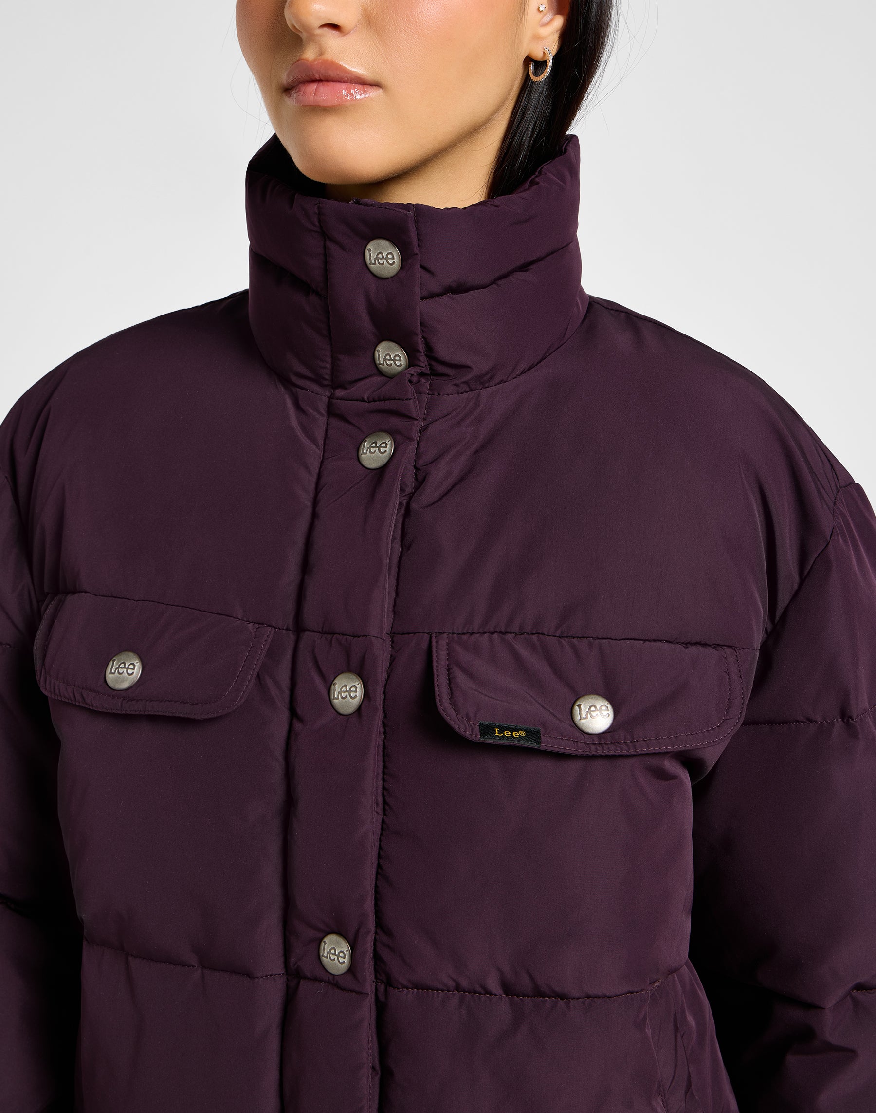 Giacca Rider Puffer in Linwood Jackets Lee   