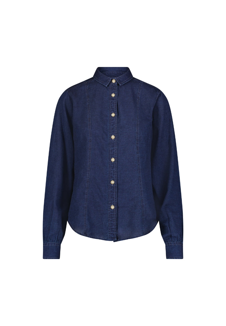 Camicia blouson in Indigo Eyez Camicie Lee   