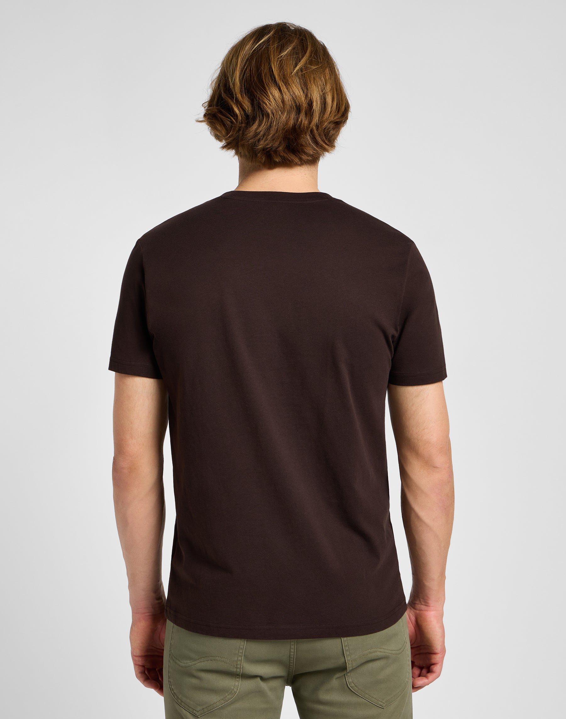 Lee Maglietta media Wobbly in T-shirt Espresso Lee   