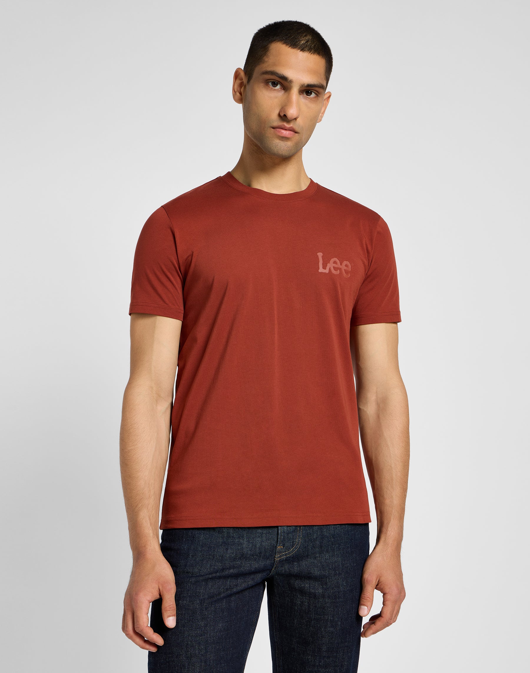 Lee Maglietta media Wobbly in T-shirt Sweet Maple Lee   