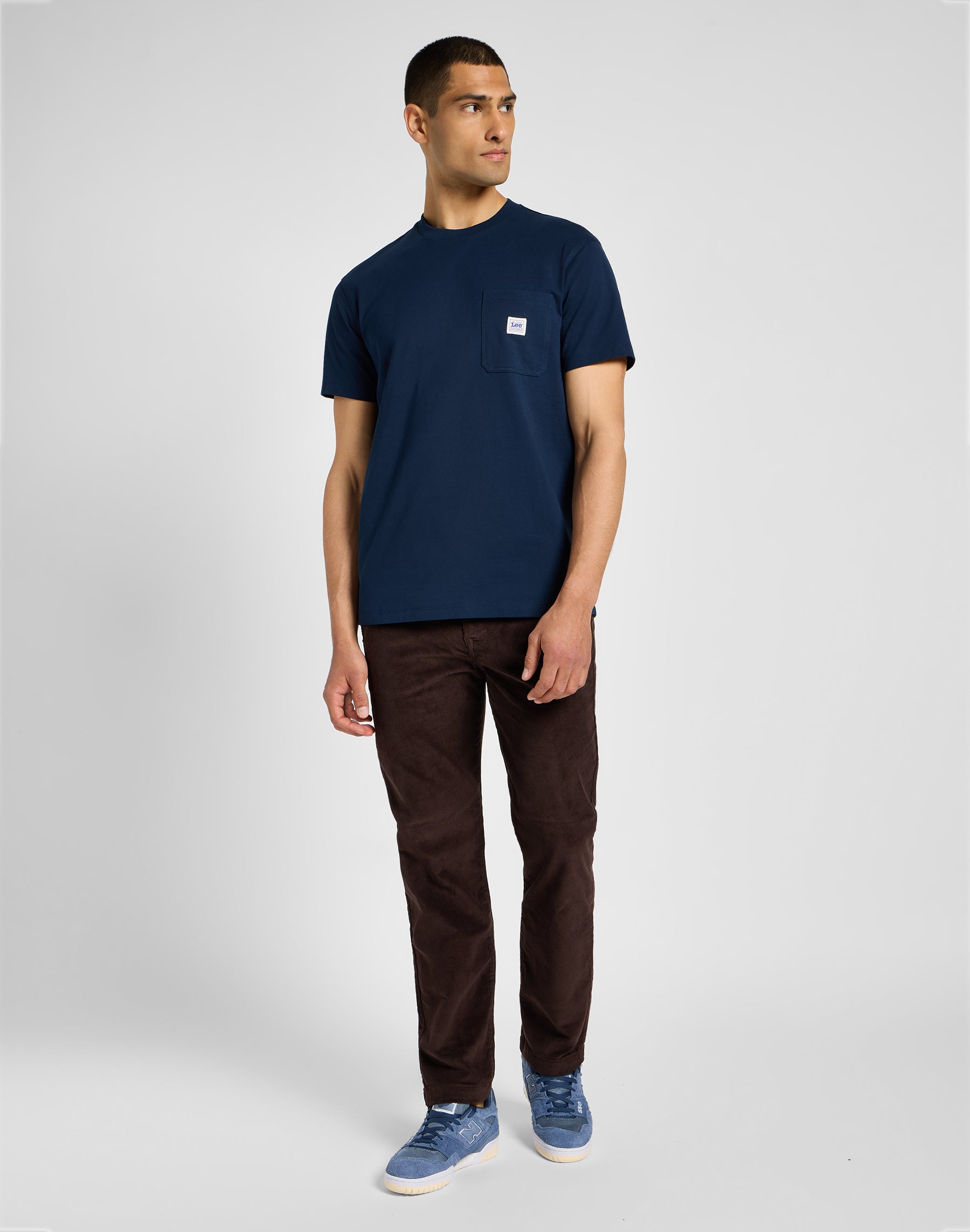 T-shirt WW Pocket Tee in blu inchiostro Lee   