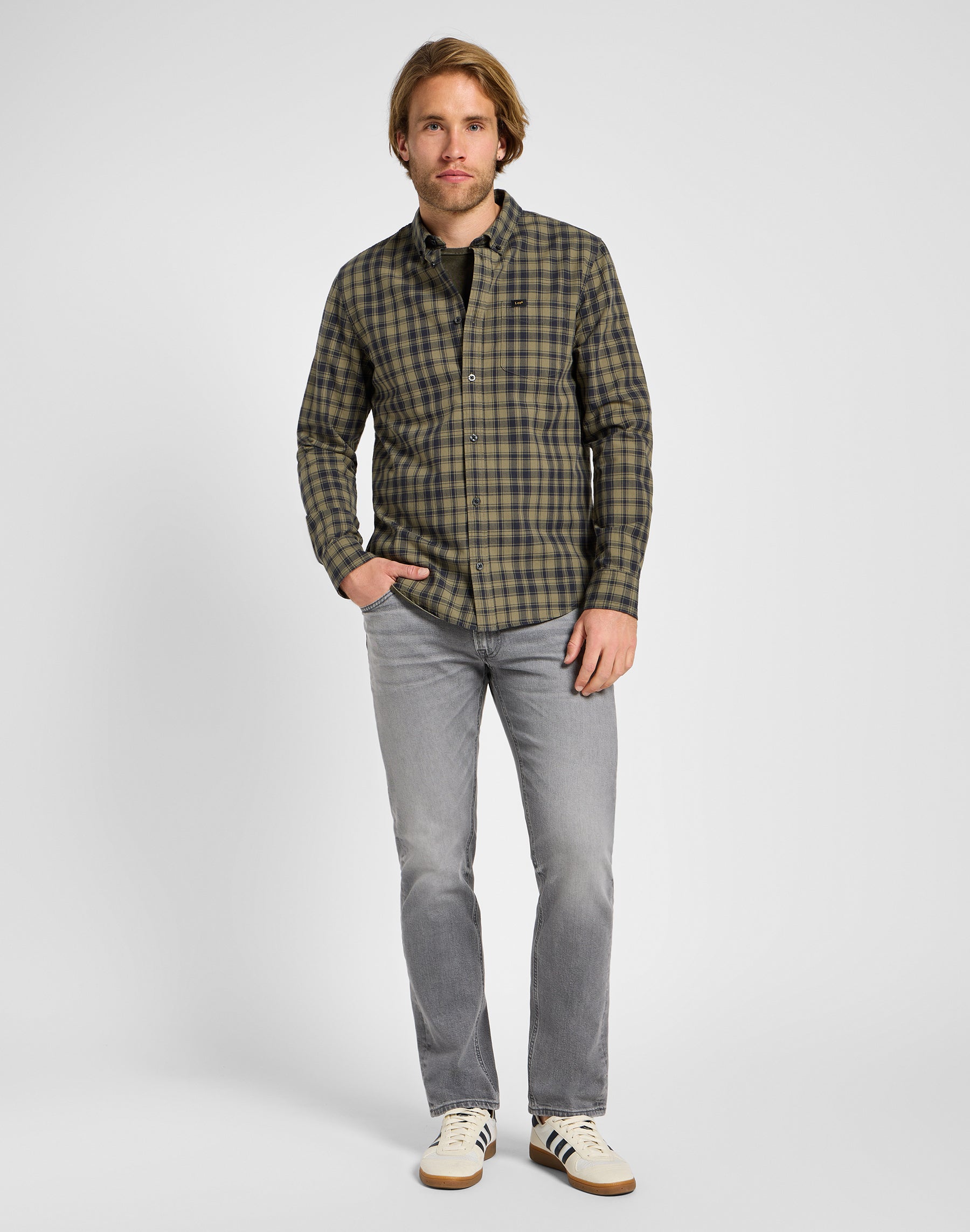 Lee Button Down in camicie verdi Lee   