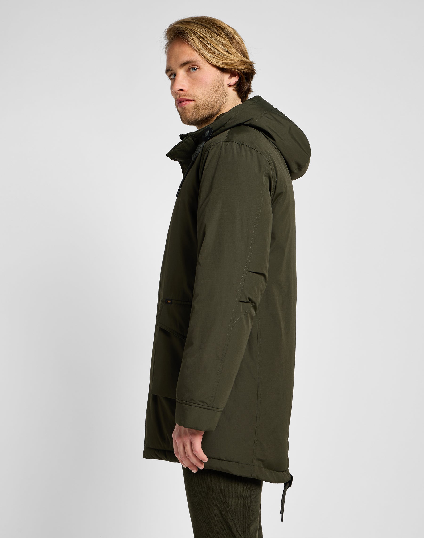 Parka tattico in oliva Giacche da notte Lee   