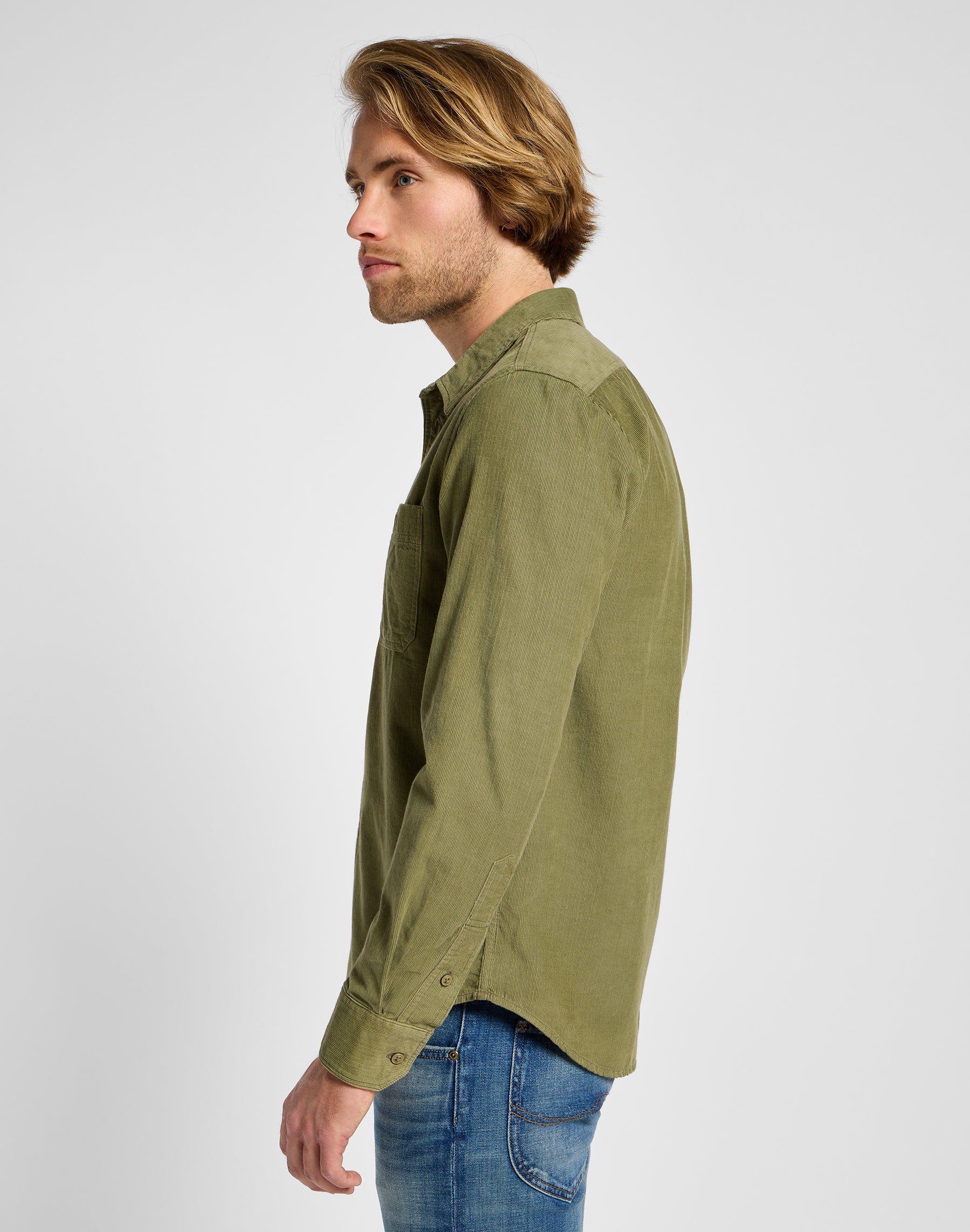 Camicia Leesure in Verde Mercantile Camicie Lee   