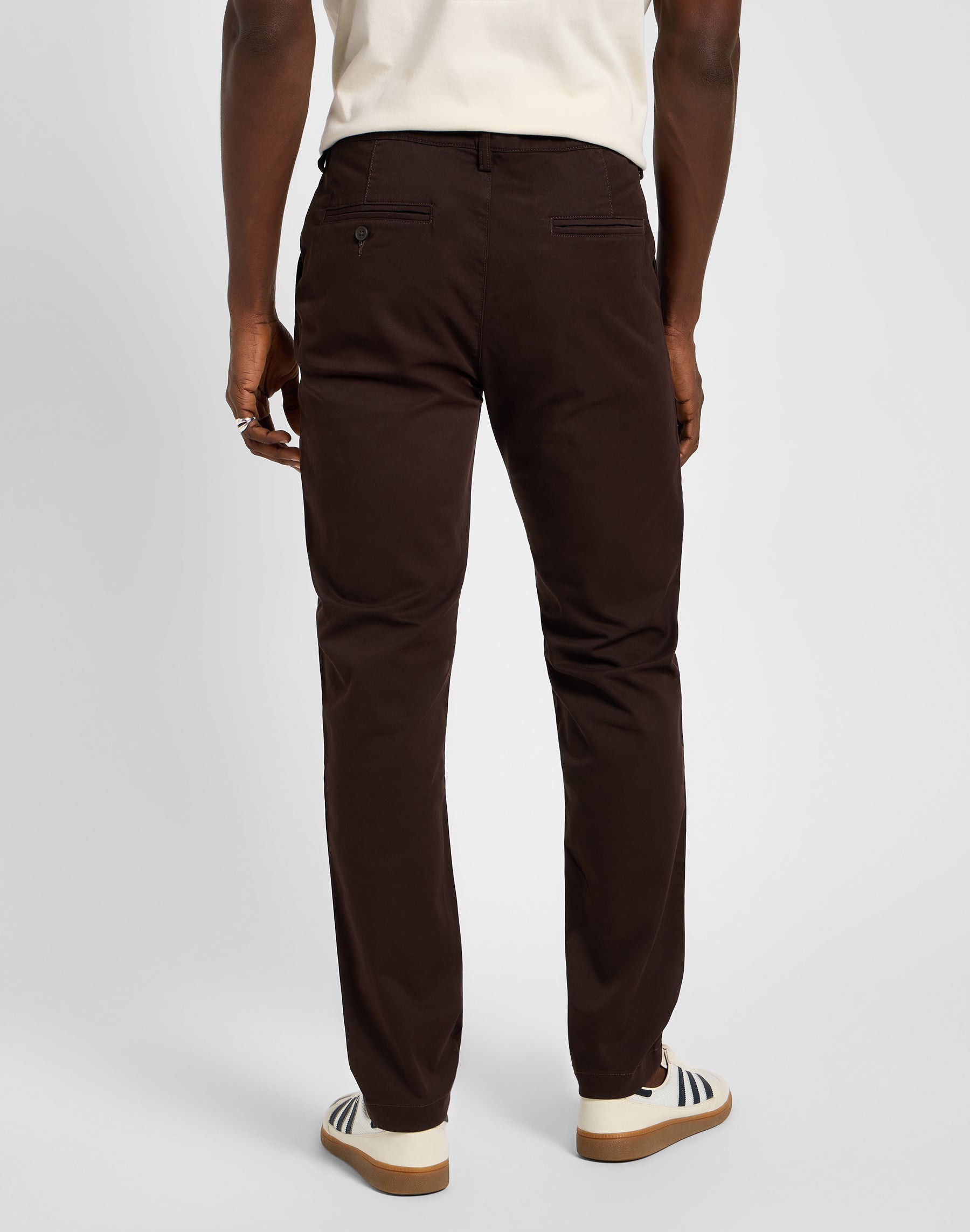 Pantalone chino slim in espresso Lee   