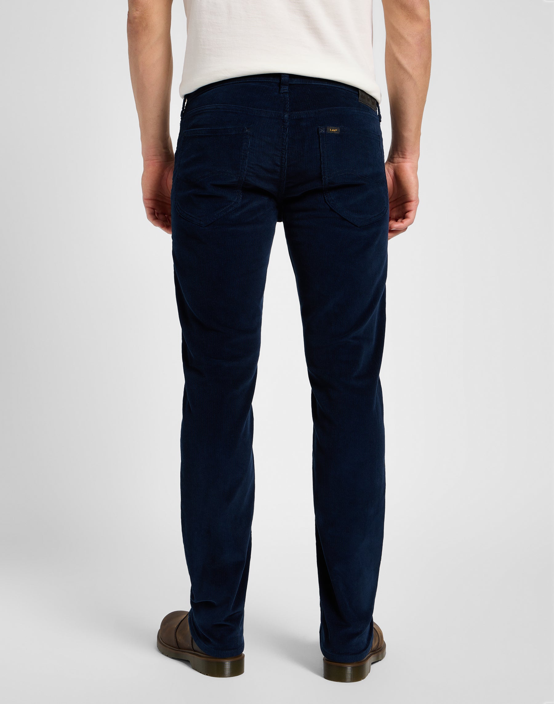 Pantaloni Daren Zip Fly in Rivet Navy Lee   