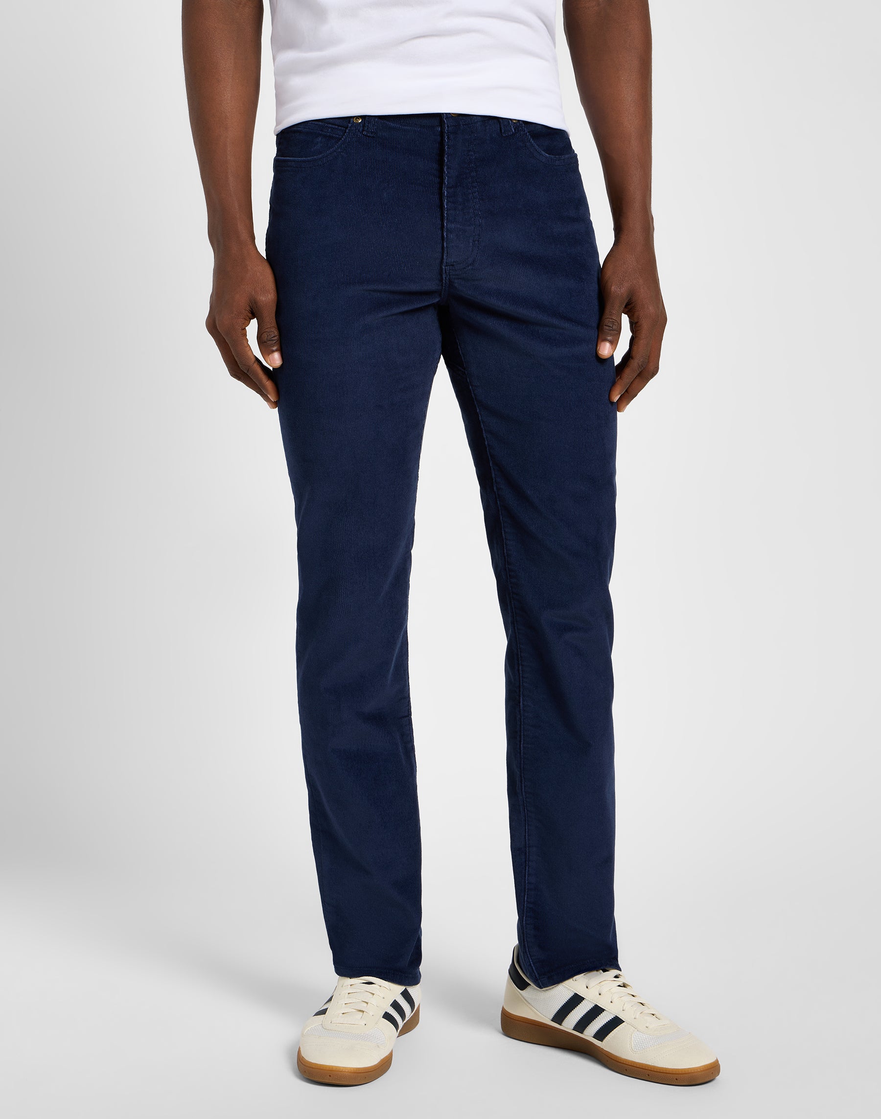 Pantaloni slim fit MVP in indaco Mood Lee   