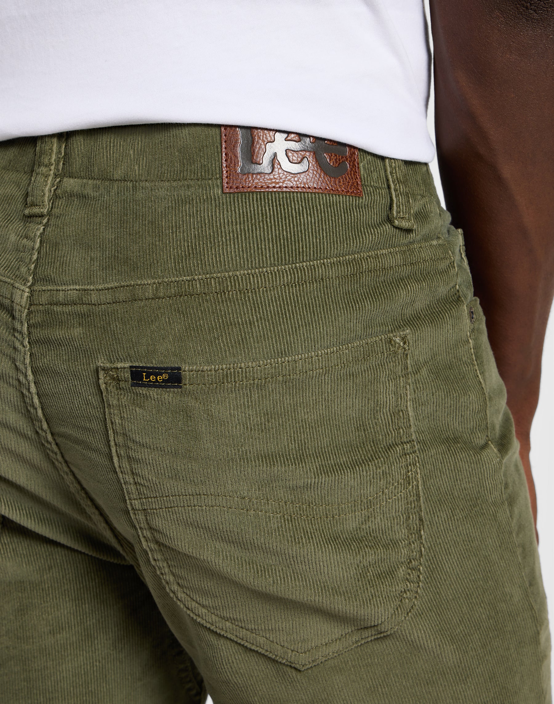 Pantaloni slim fit MVP in verde mercantile Lee   