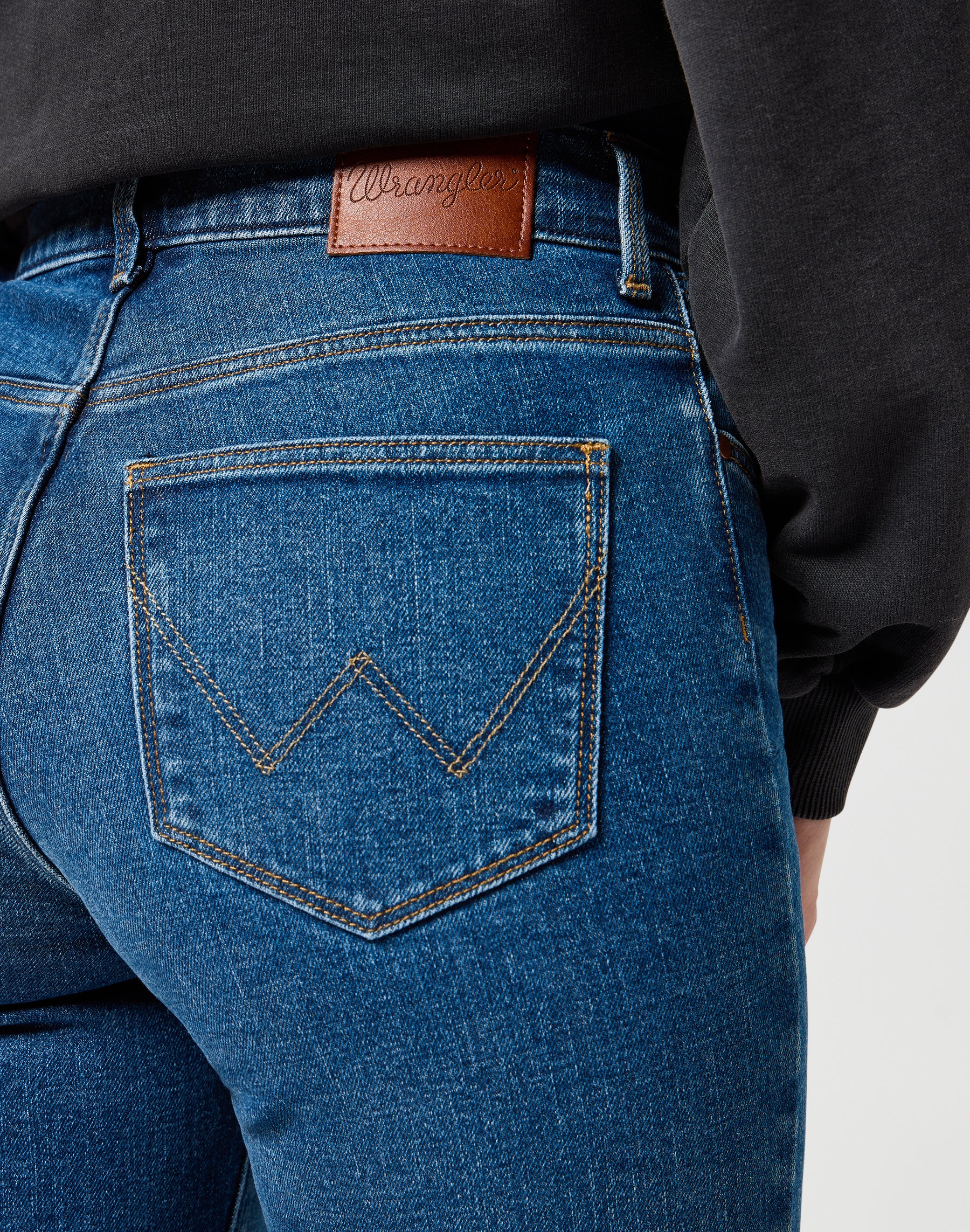 Dritti in jeans blu vintage Wrangler   