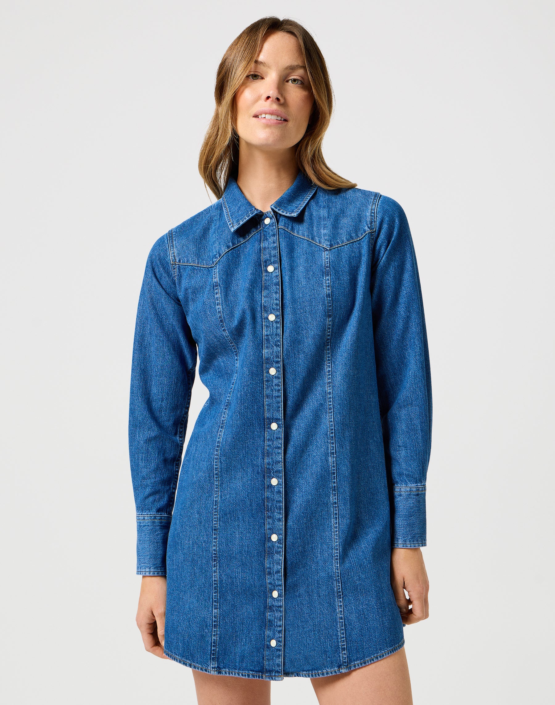 Abito in denim Reg in abiti pietrificati Wrangler   