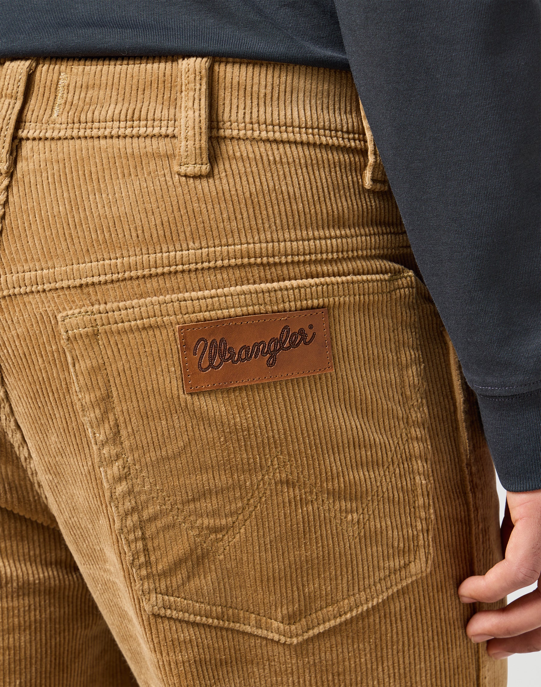 Texas in pantaloni occhio di tigre Wrangler   