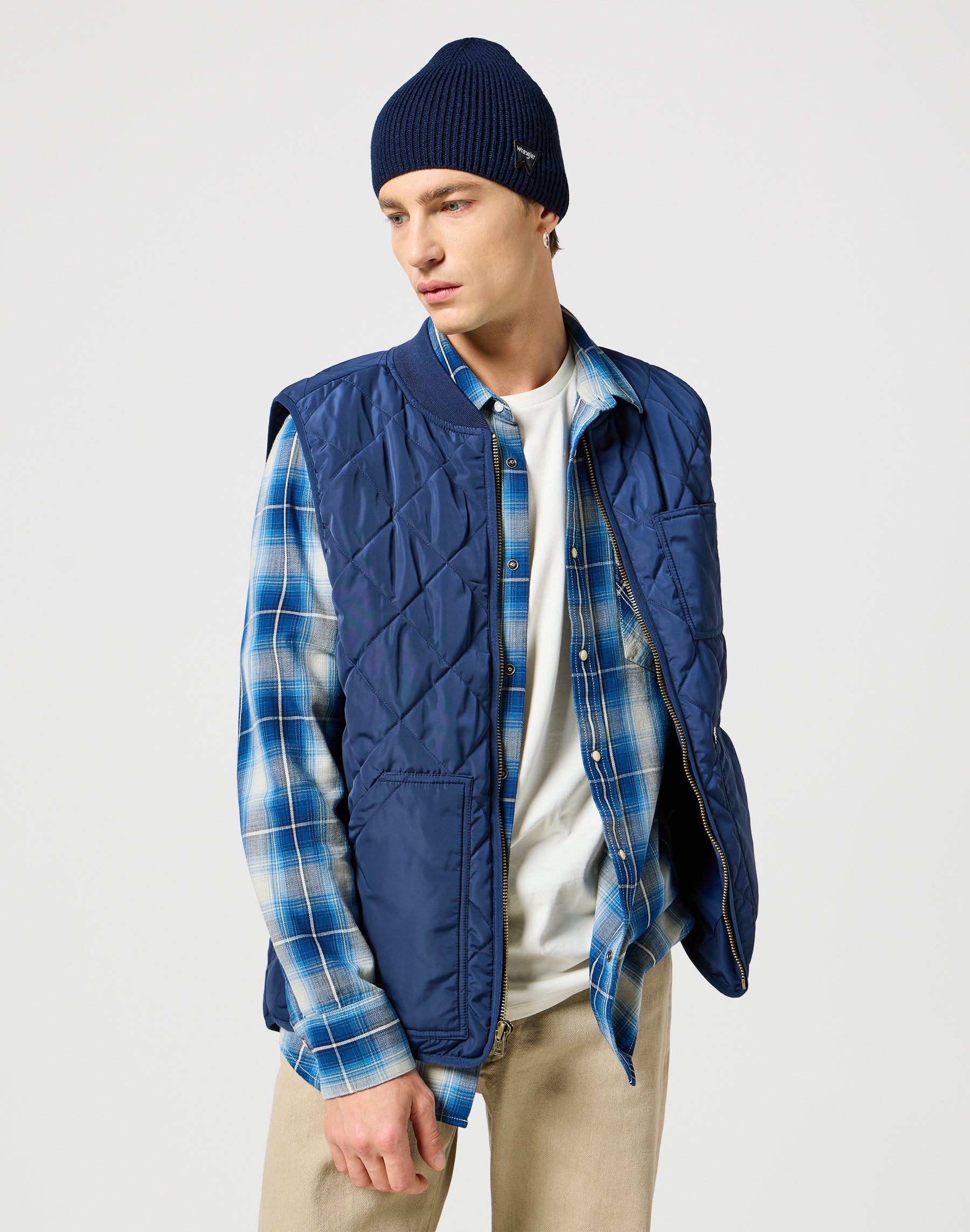 Berretto Easy in cappelli blu Wrangler   