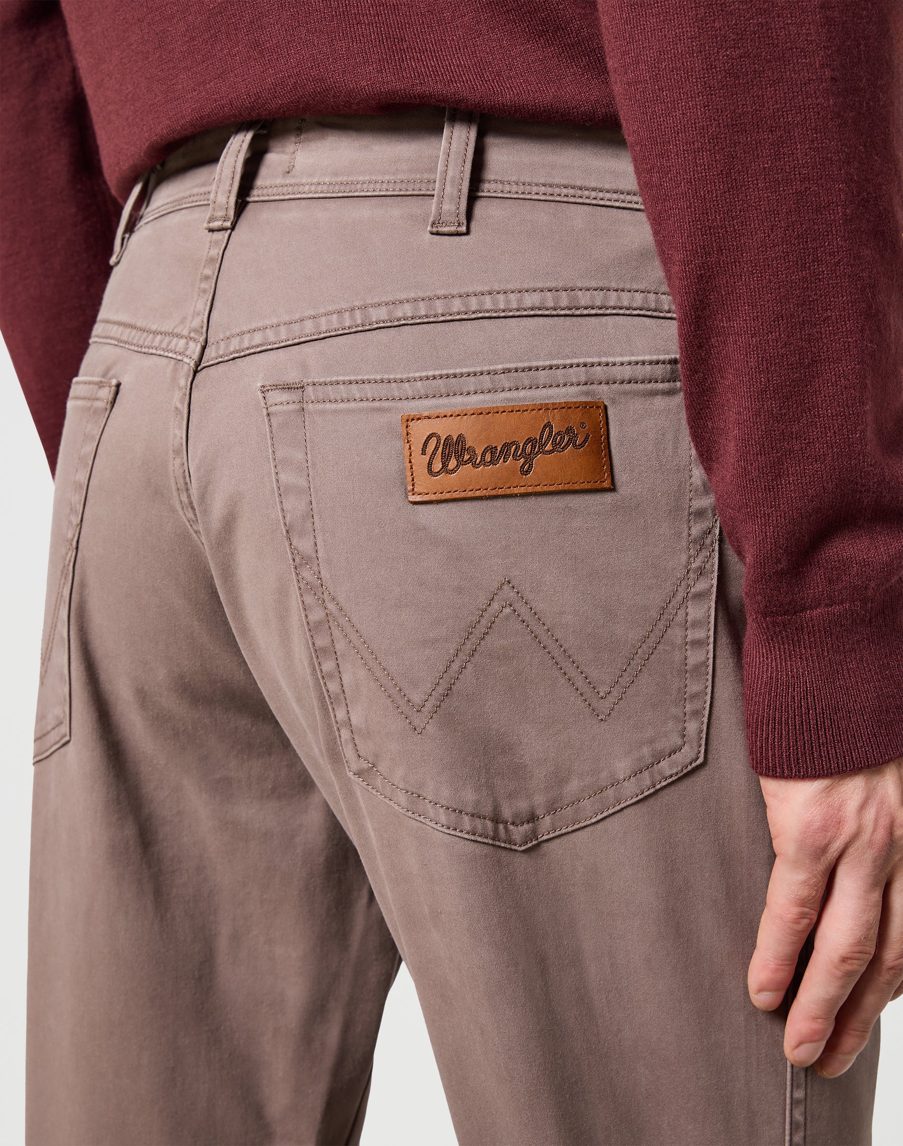 Texas in pantaloni di ferro Wrangler   