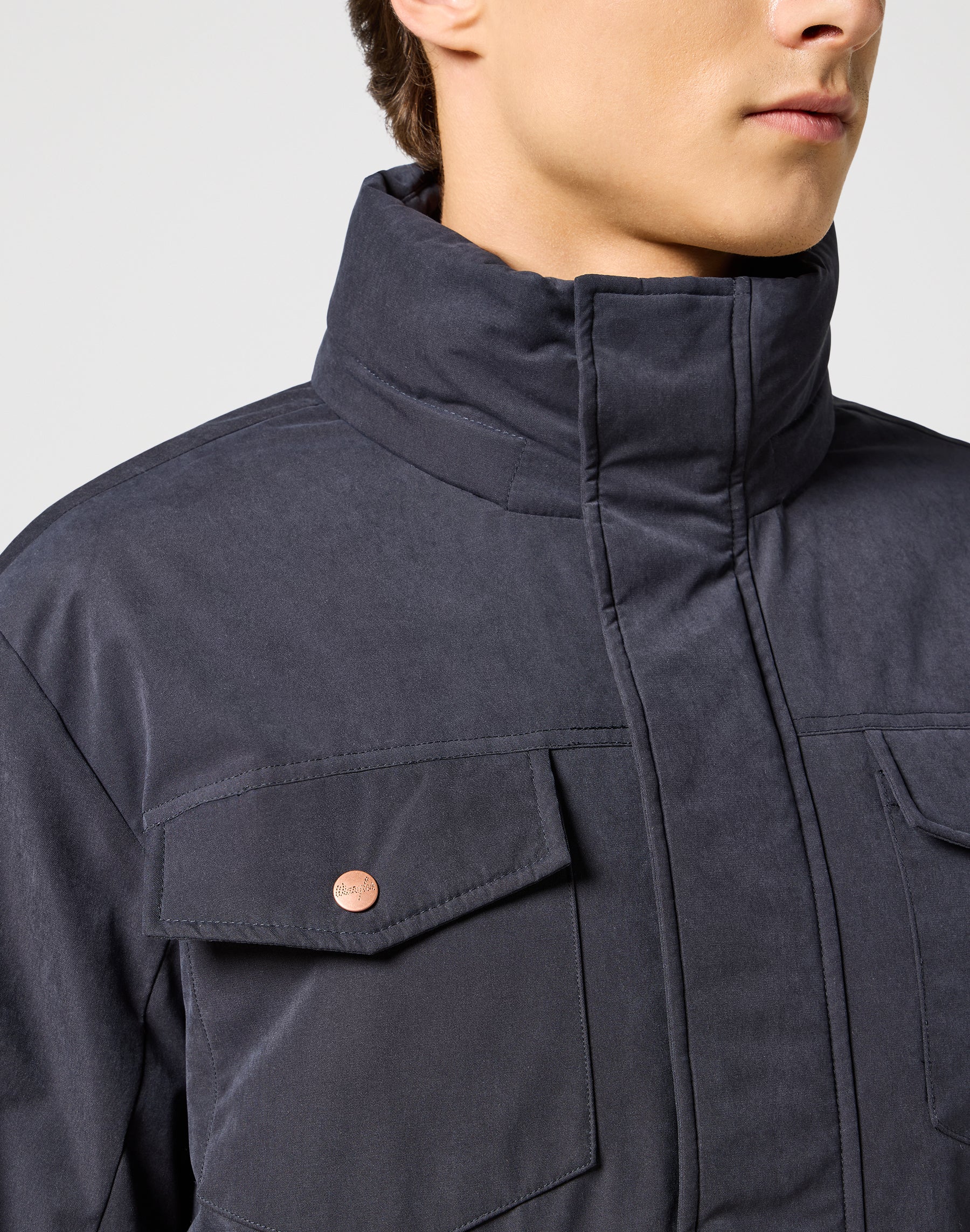 Giacca invernale in nero Giacche Wrangler   