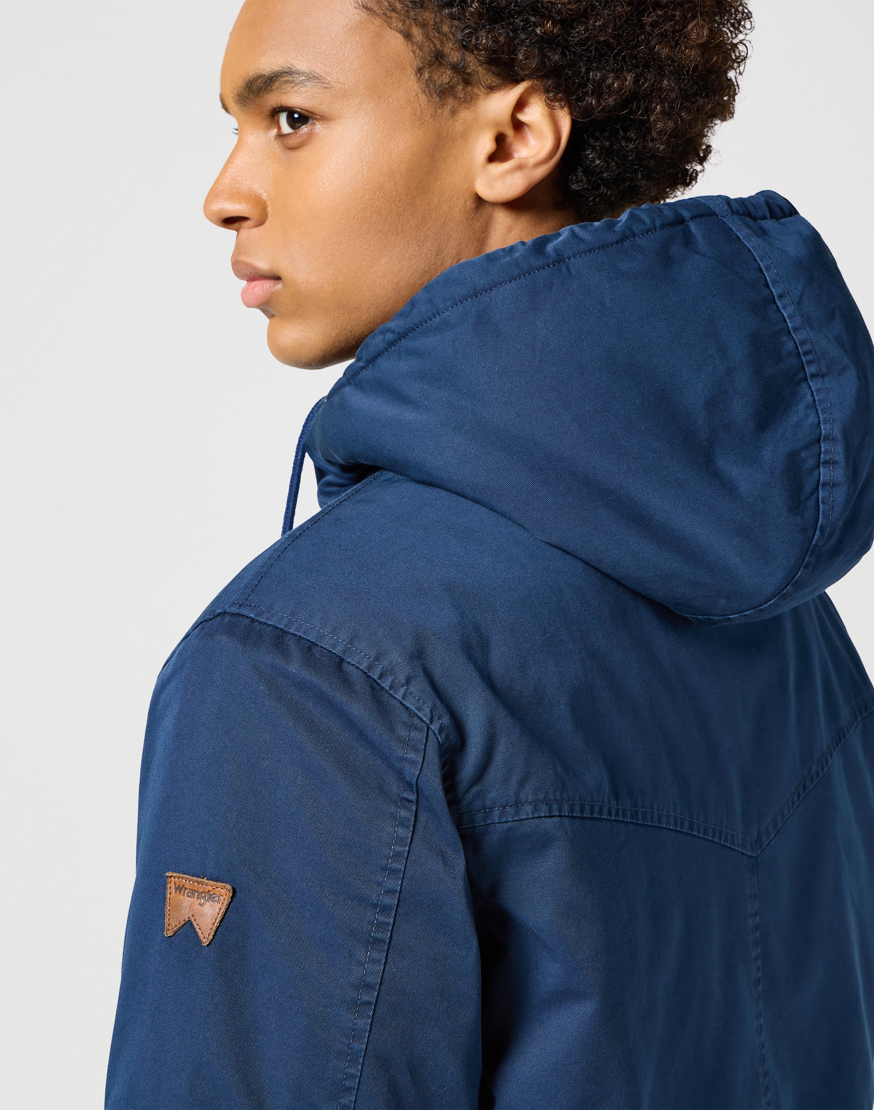 Giacca Puffer Pesante in Navy Giacche Wrangler   