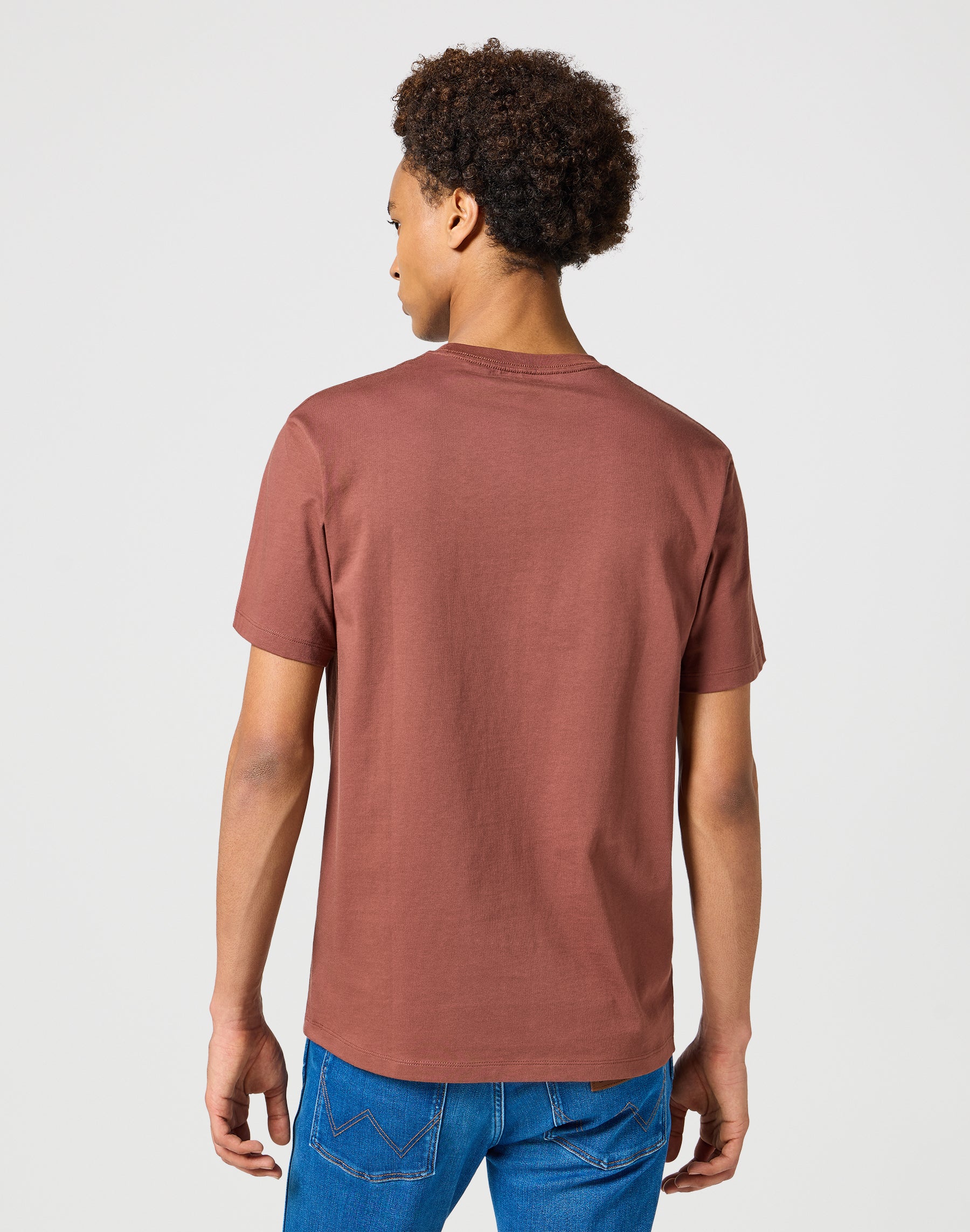 T-shirt grafica in Root Beer T-Shirt Wrangler   