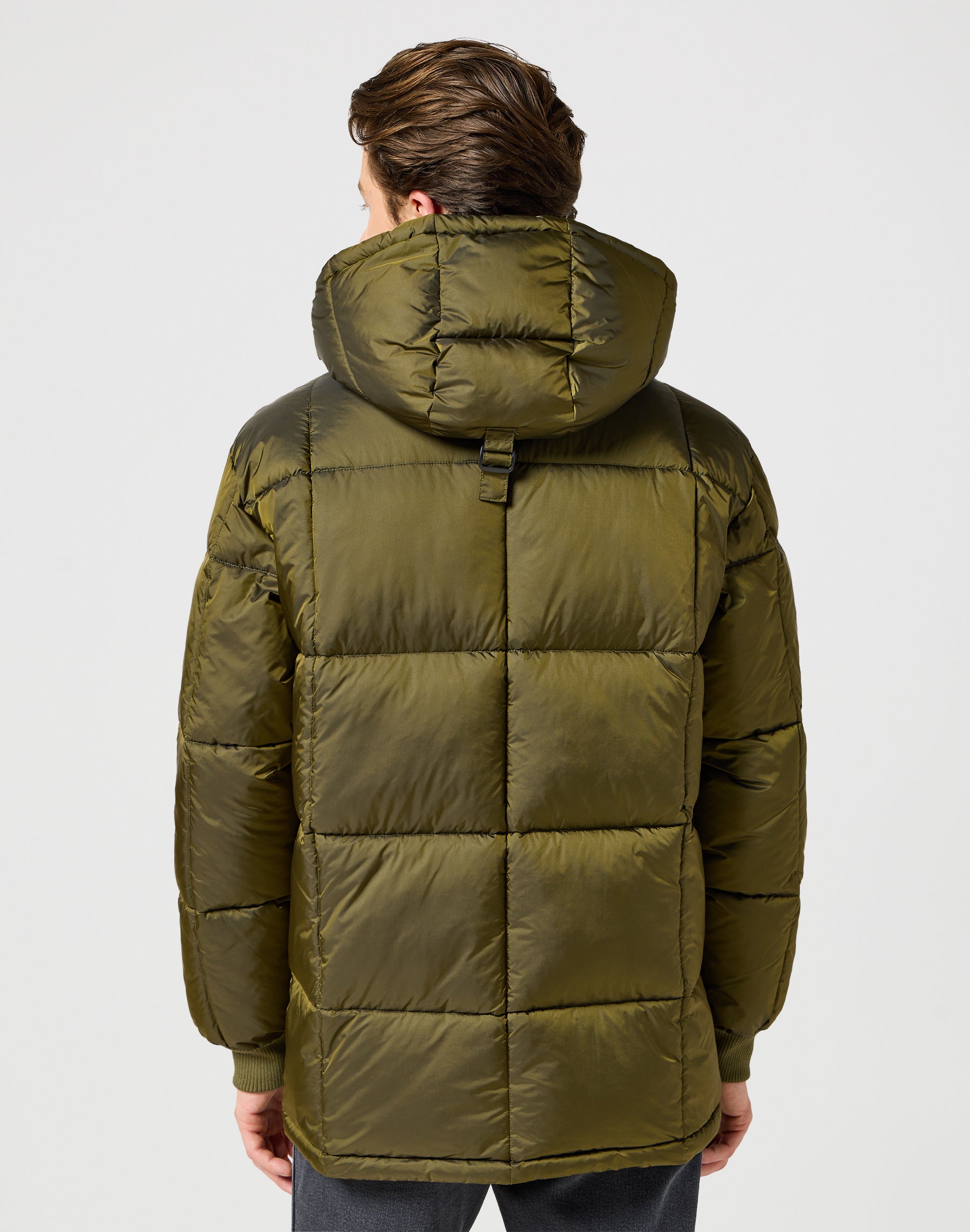 Giacca Parka in verde edera Giacche Wrangler   