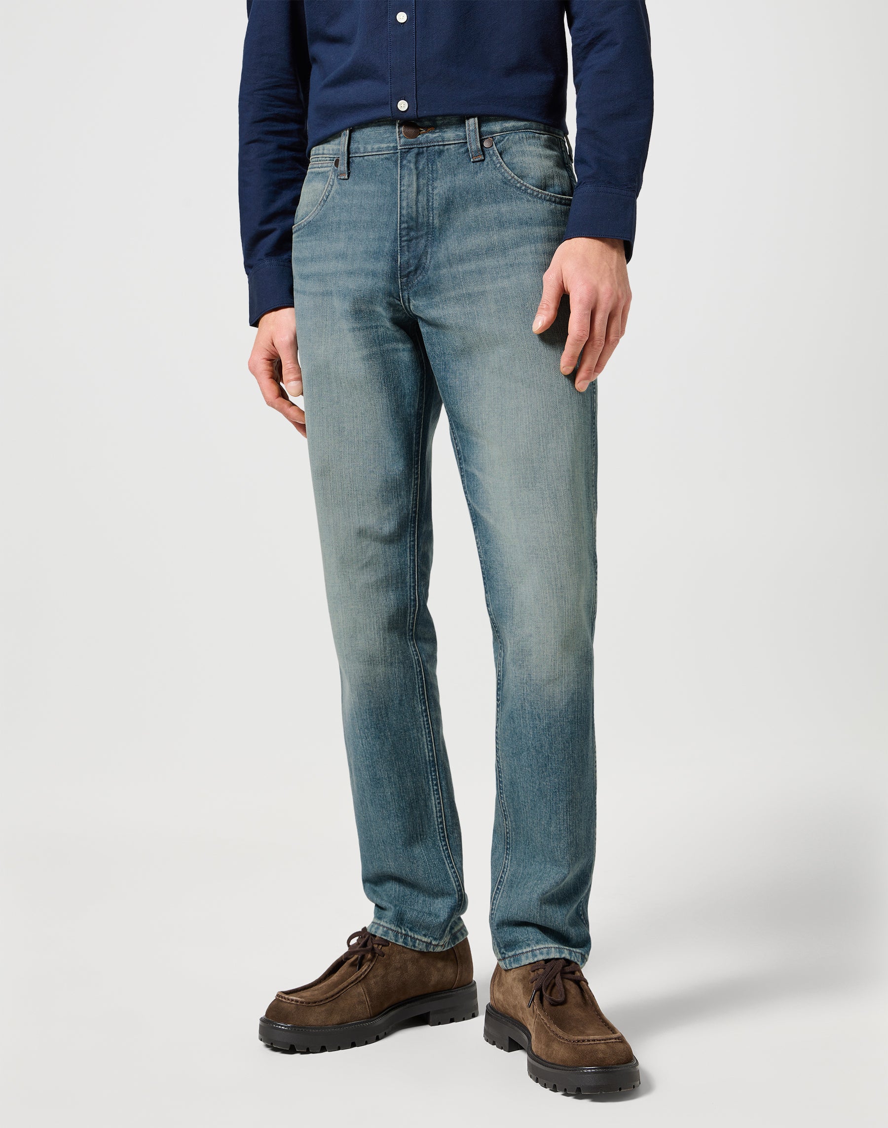 Greensboro in jeans lavaggio salvia Wrangler   