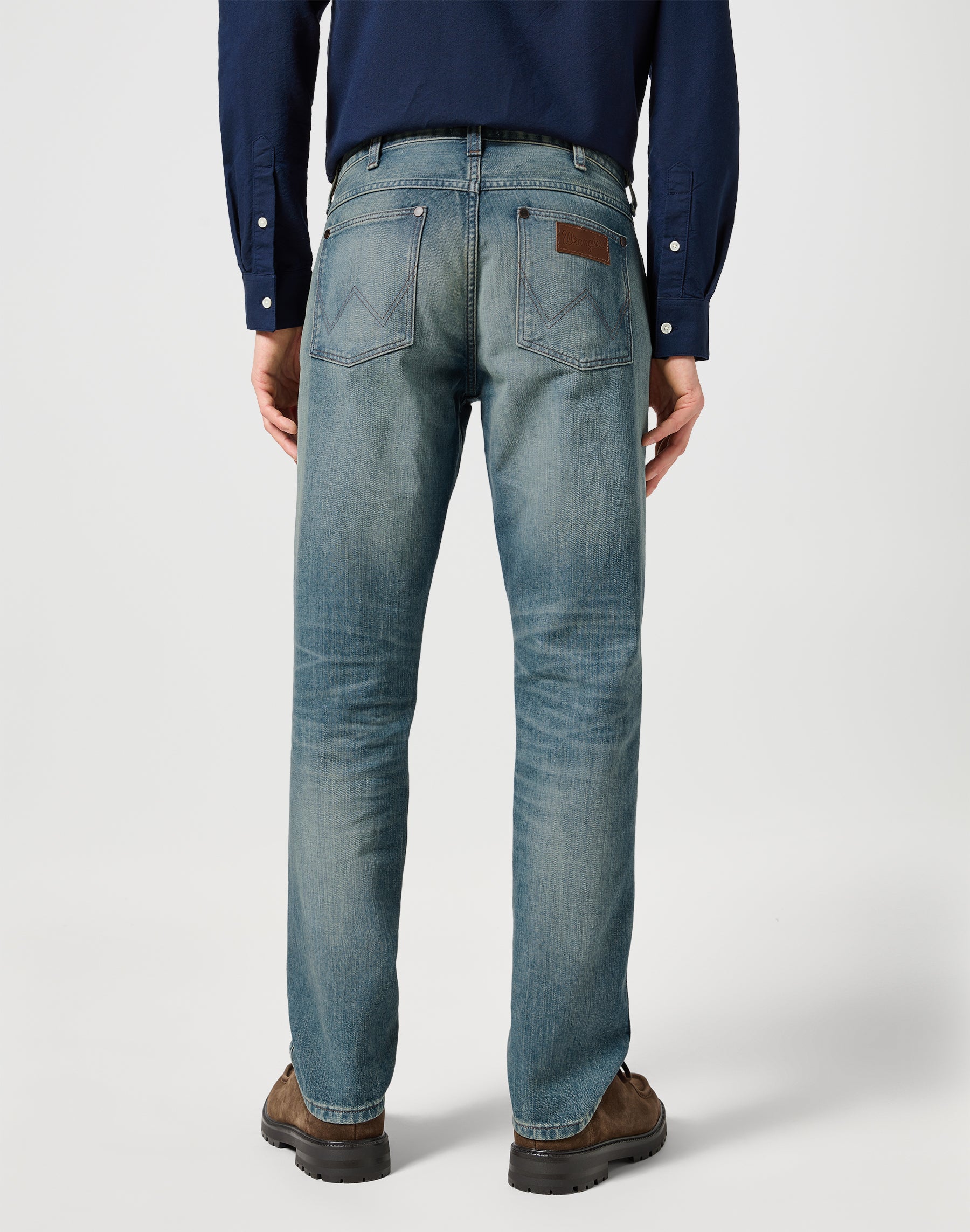 Greensboro in jeans lavaggio salvia Wrangler   