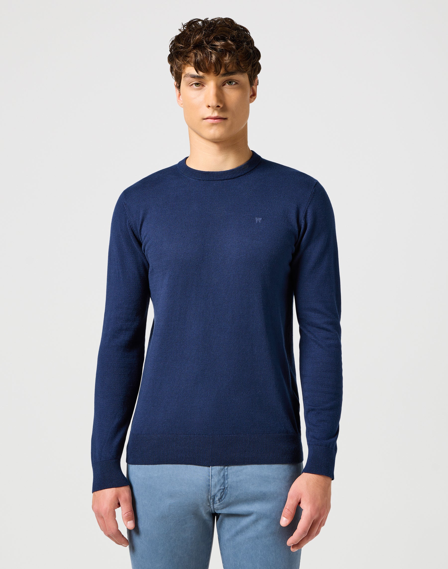 Maglioni Maglione in maglia Wrangler Navy   