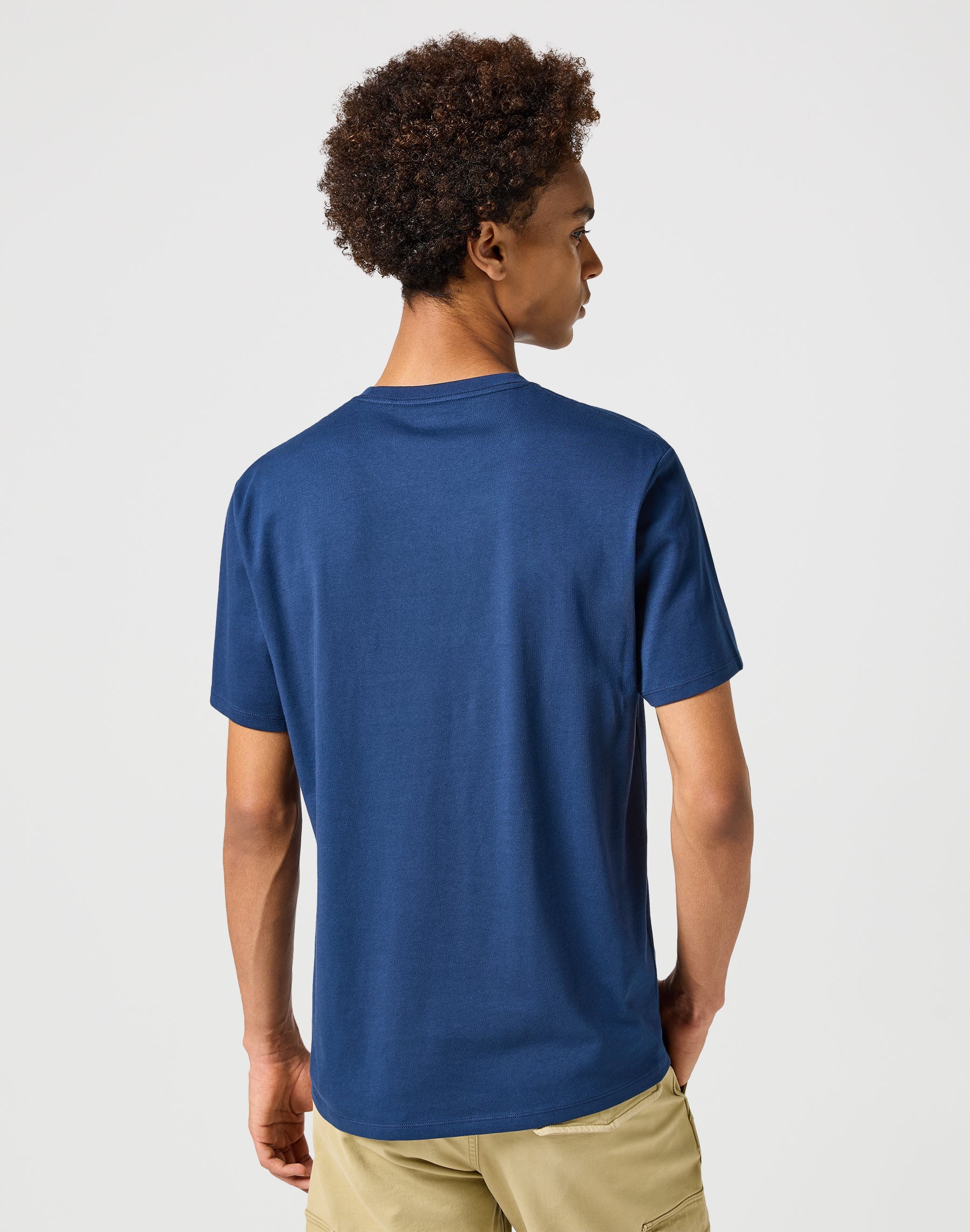 Americana Tee in Navy Magliette Wrangler   