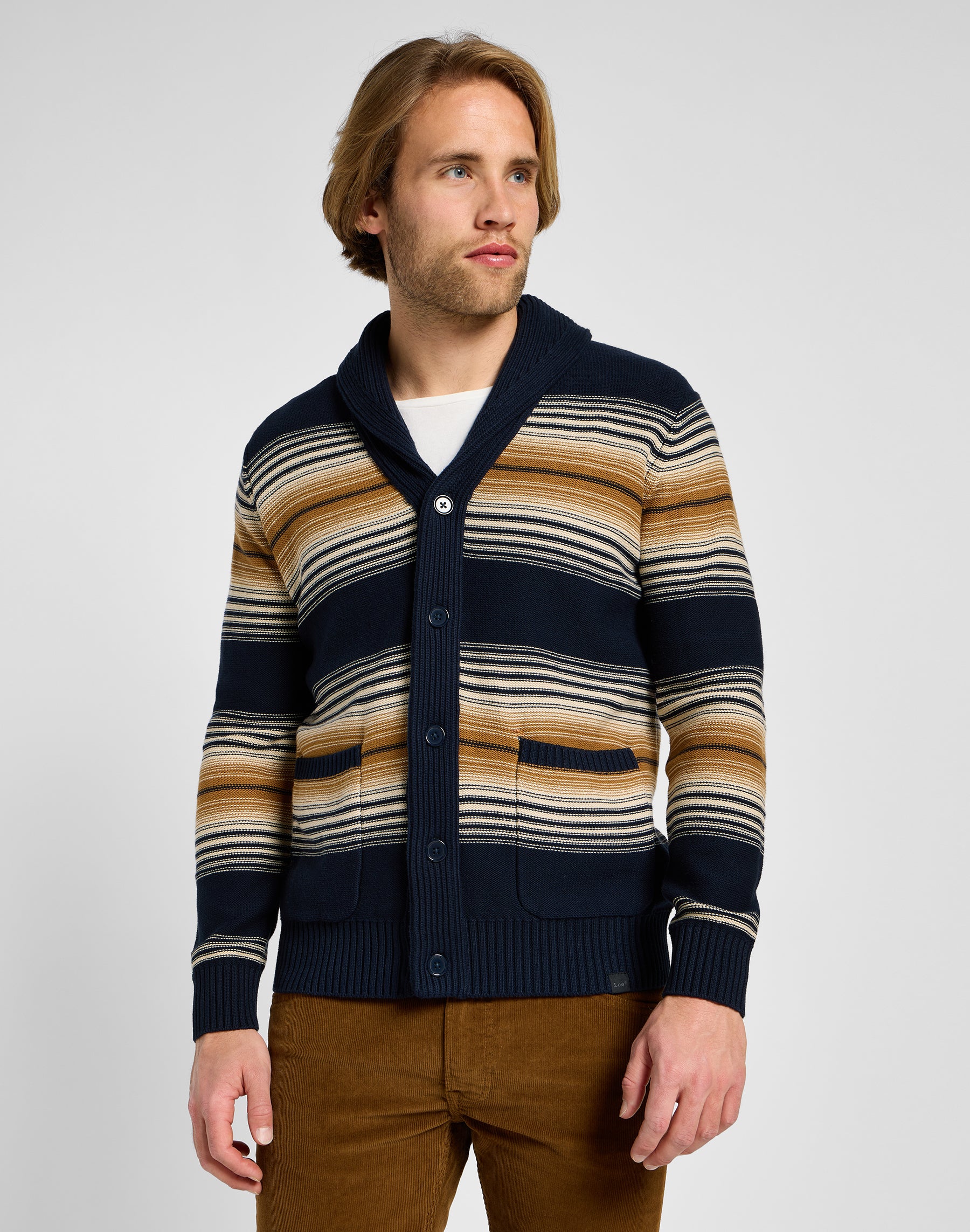 Cardigan Frontiera in Cardigan Navy Lee   