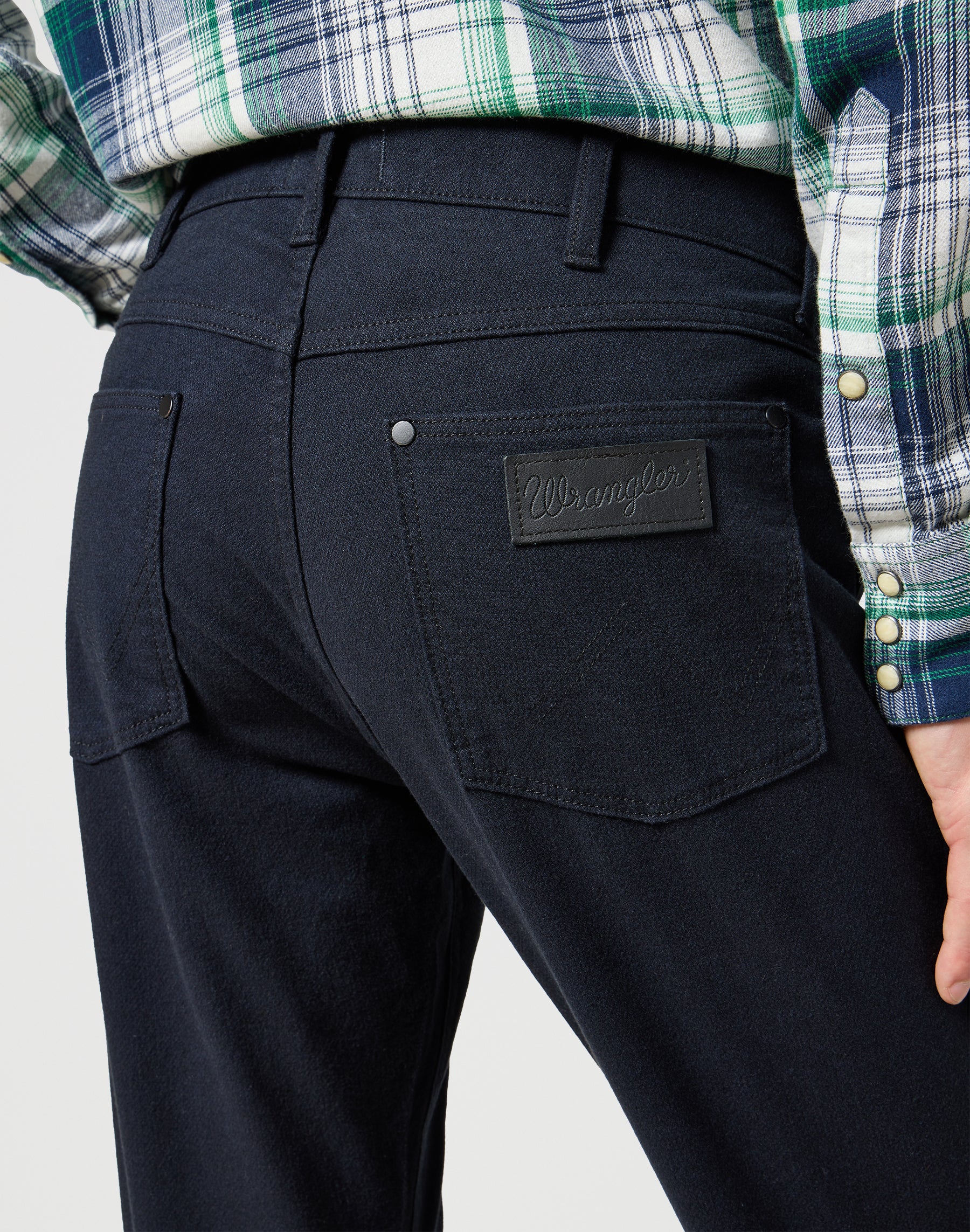 Greensboro in Pantaloni Navy Scuro Wrangler   